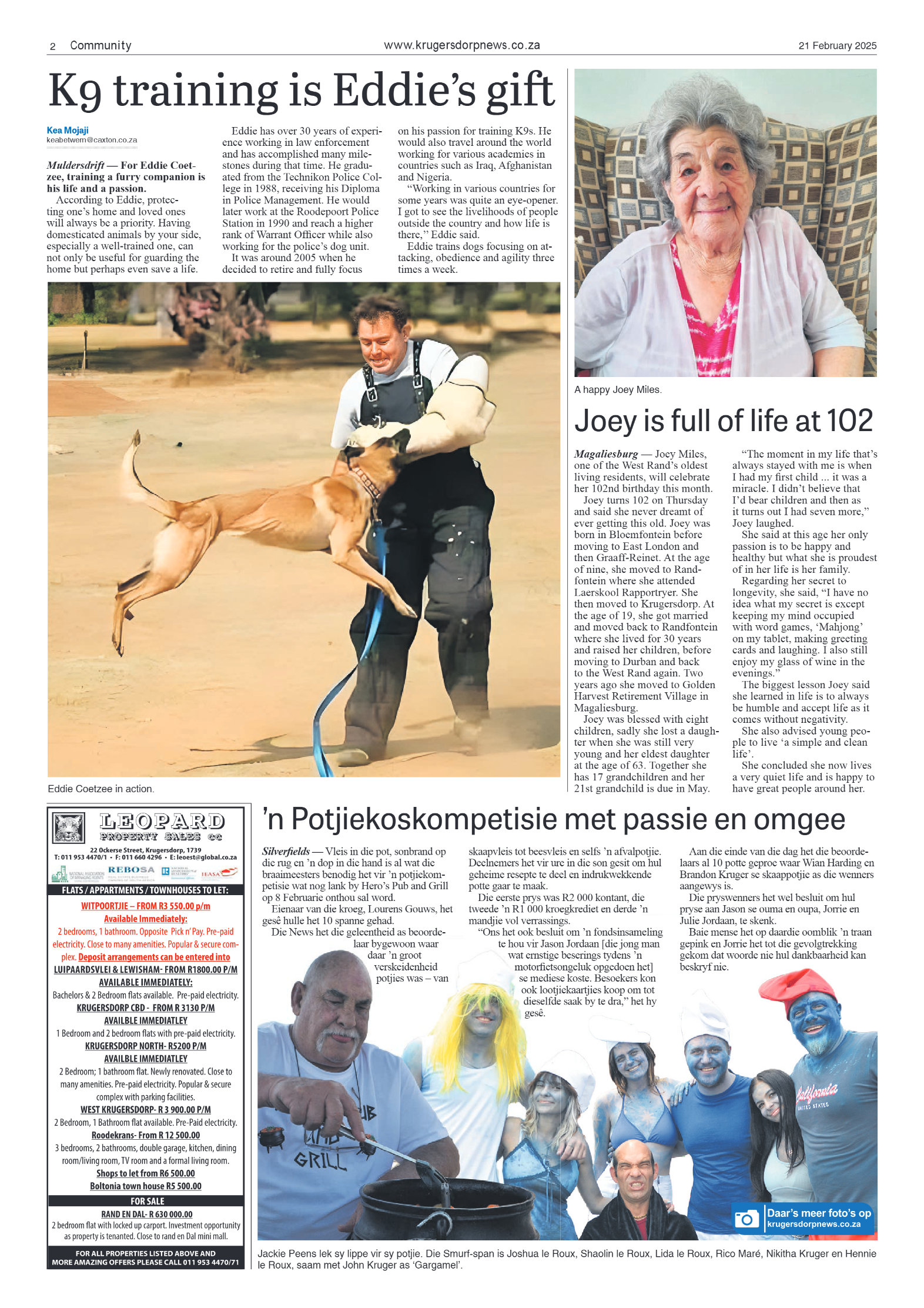Krugersdorp News 21 February 2025 page 2