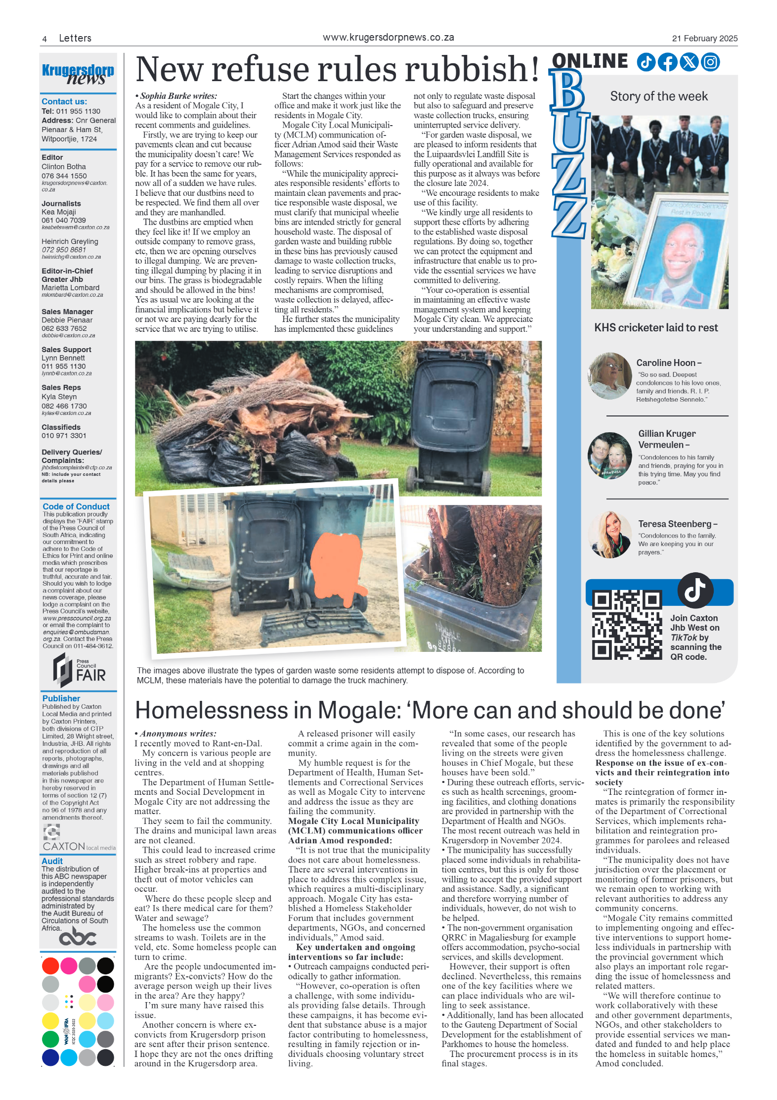 Krugersdorp News 21 February 2025 page 4