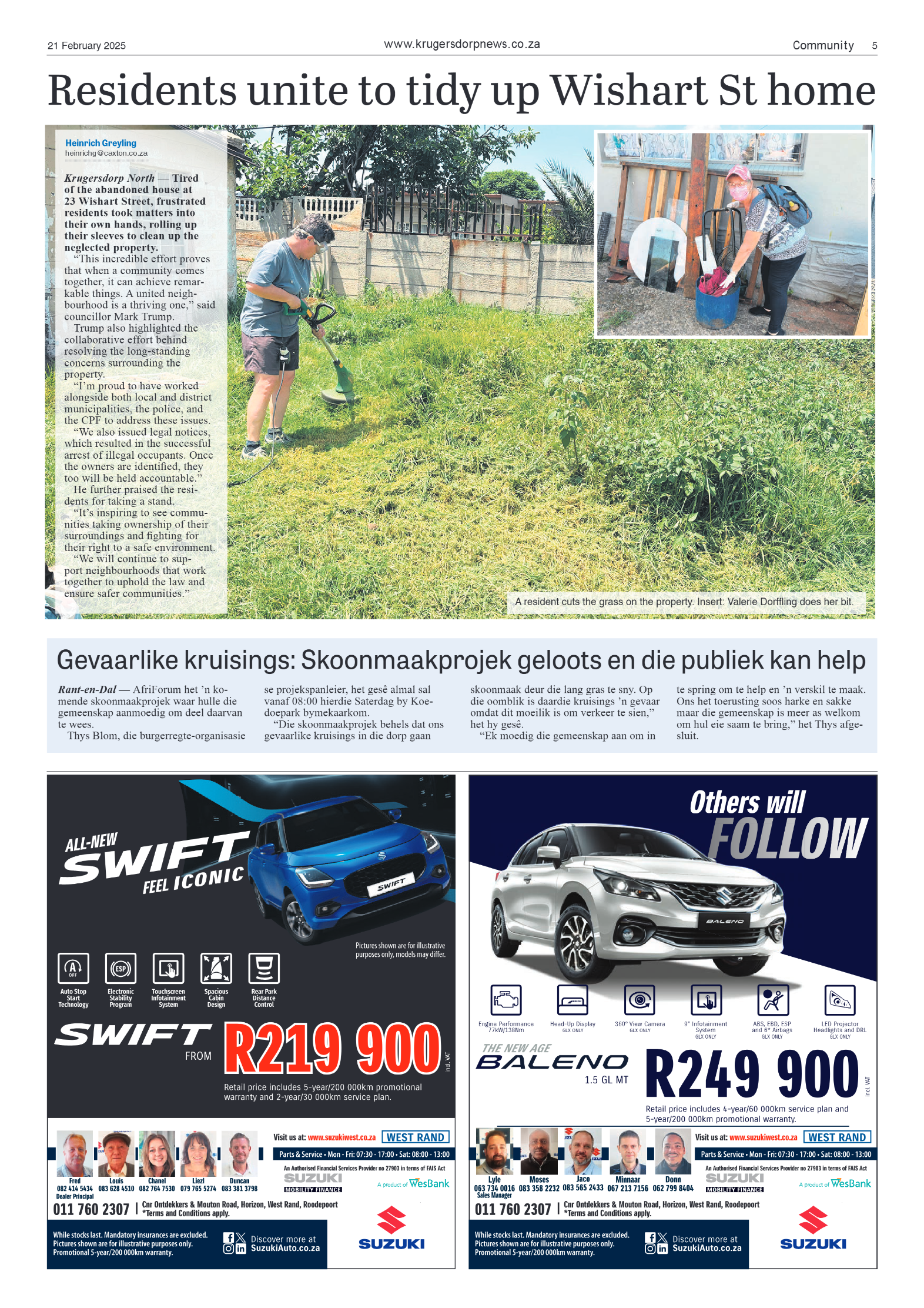 Krugersdorp News 21 February 2025 page 5