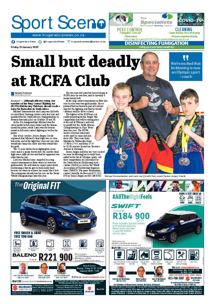 Krugersdorp News 21 January 2022 page 8