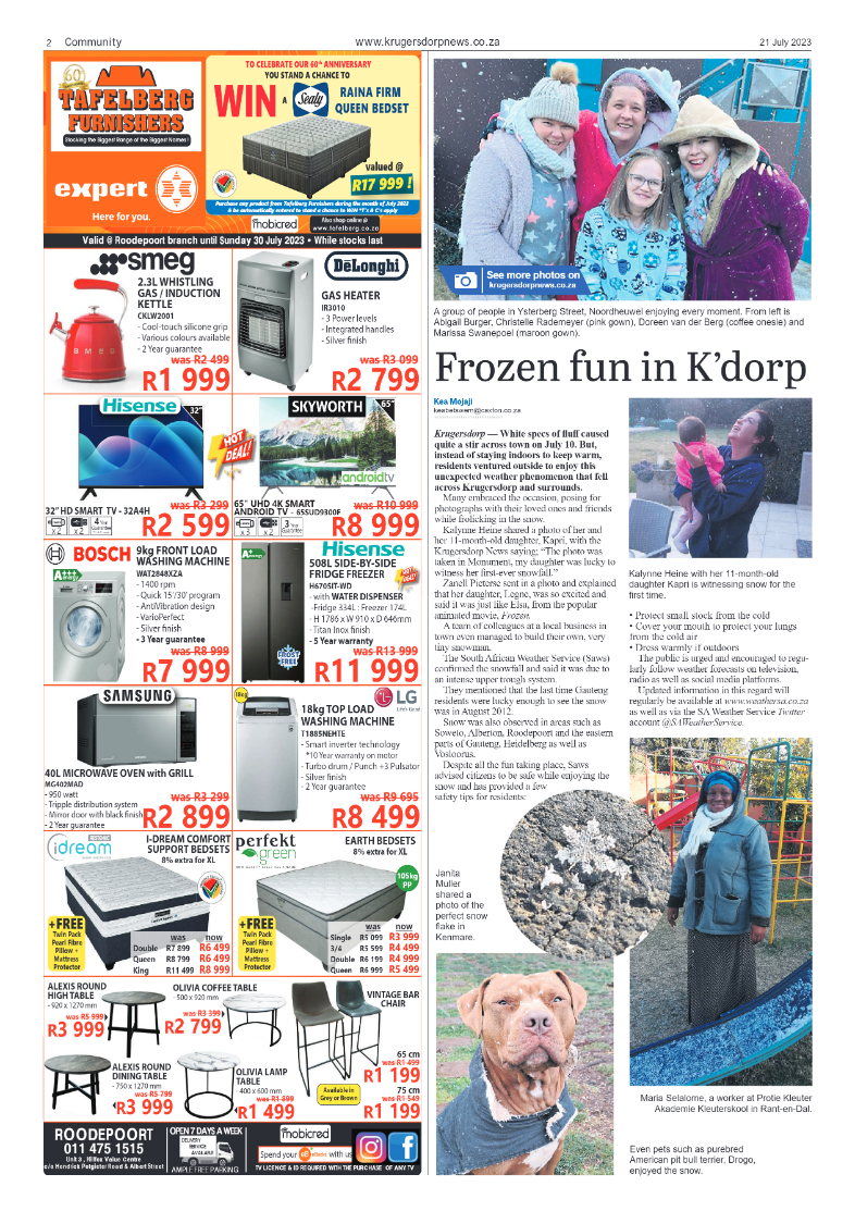 Krugersdorp News 21 July 2023 page 2