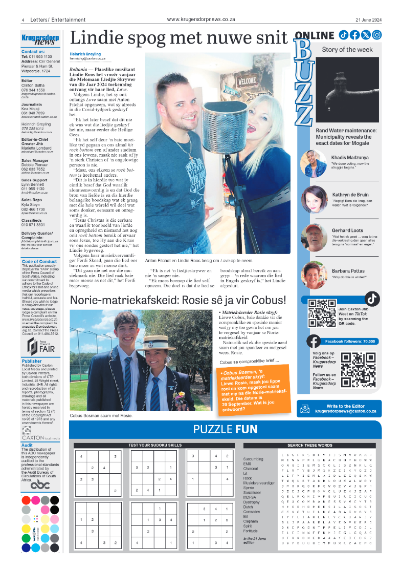 Krugersdorp News 21 June 2024 page 4