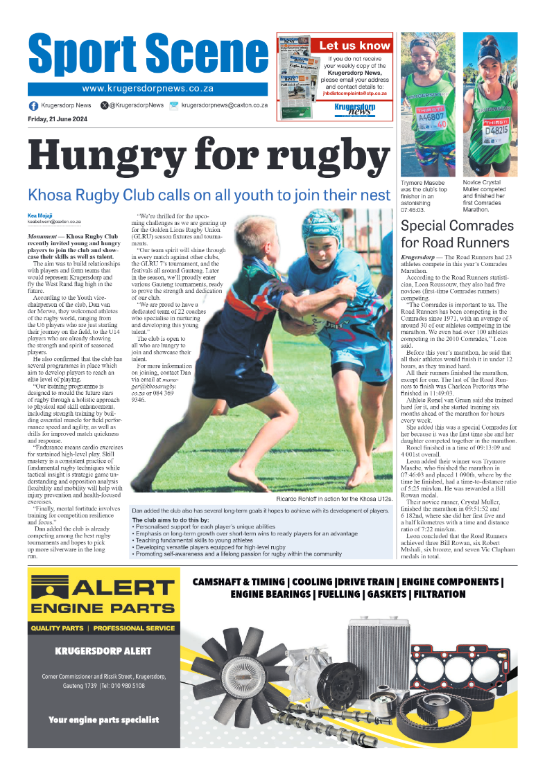 Krugersdorp News 21 June 2024 page 8