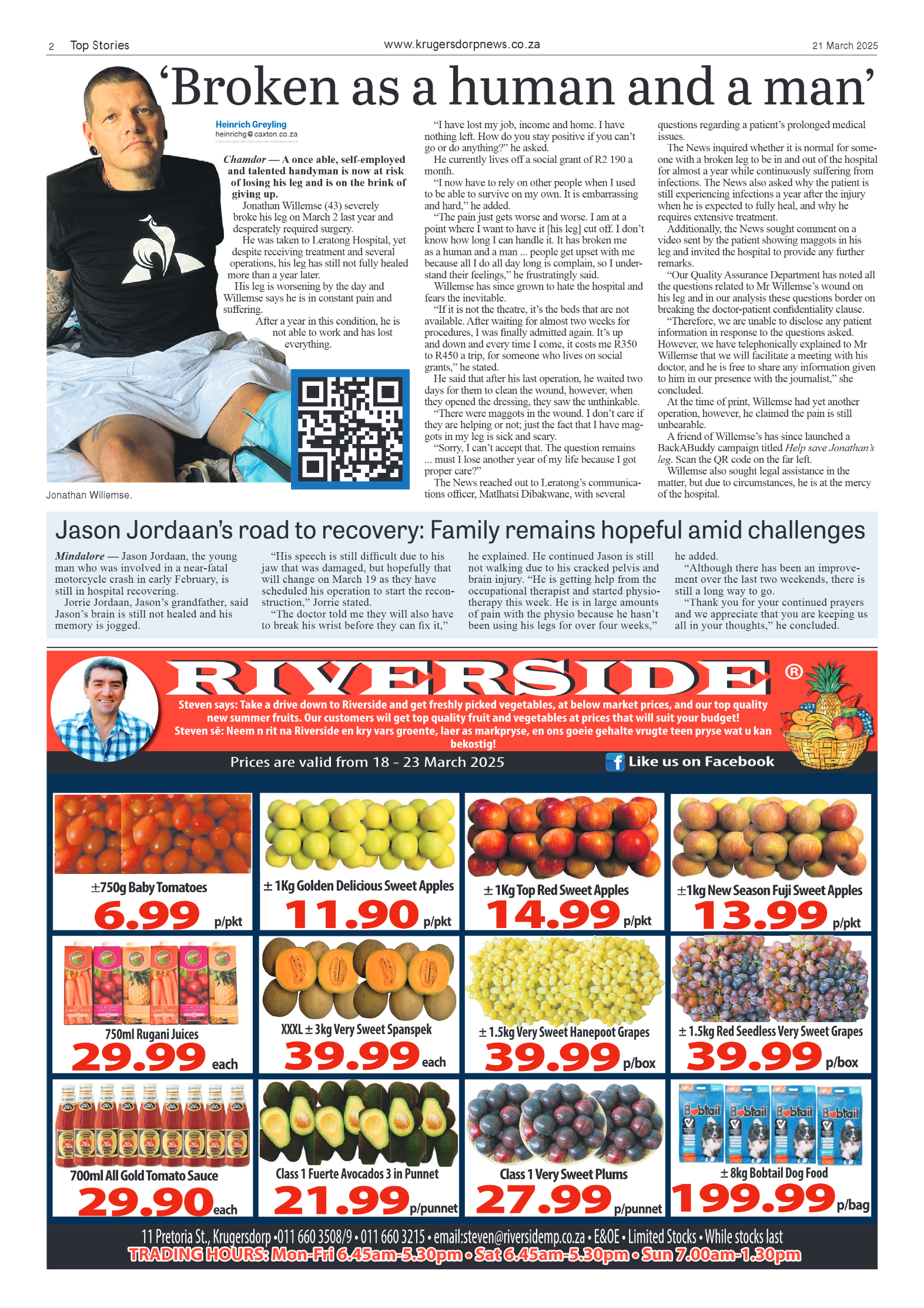 Krugersdorp News 21 March 2025 page 2
