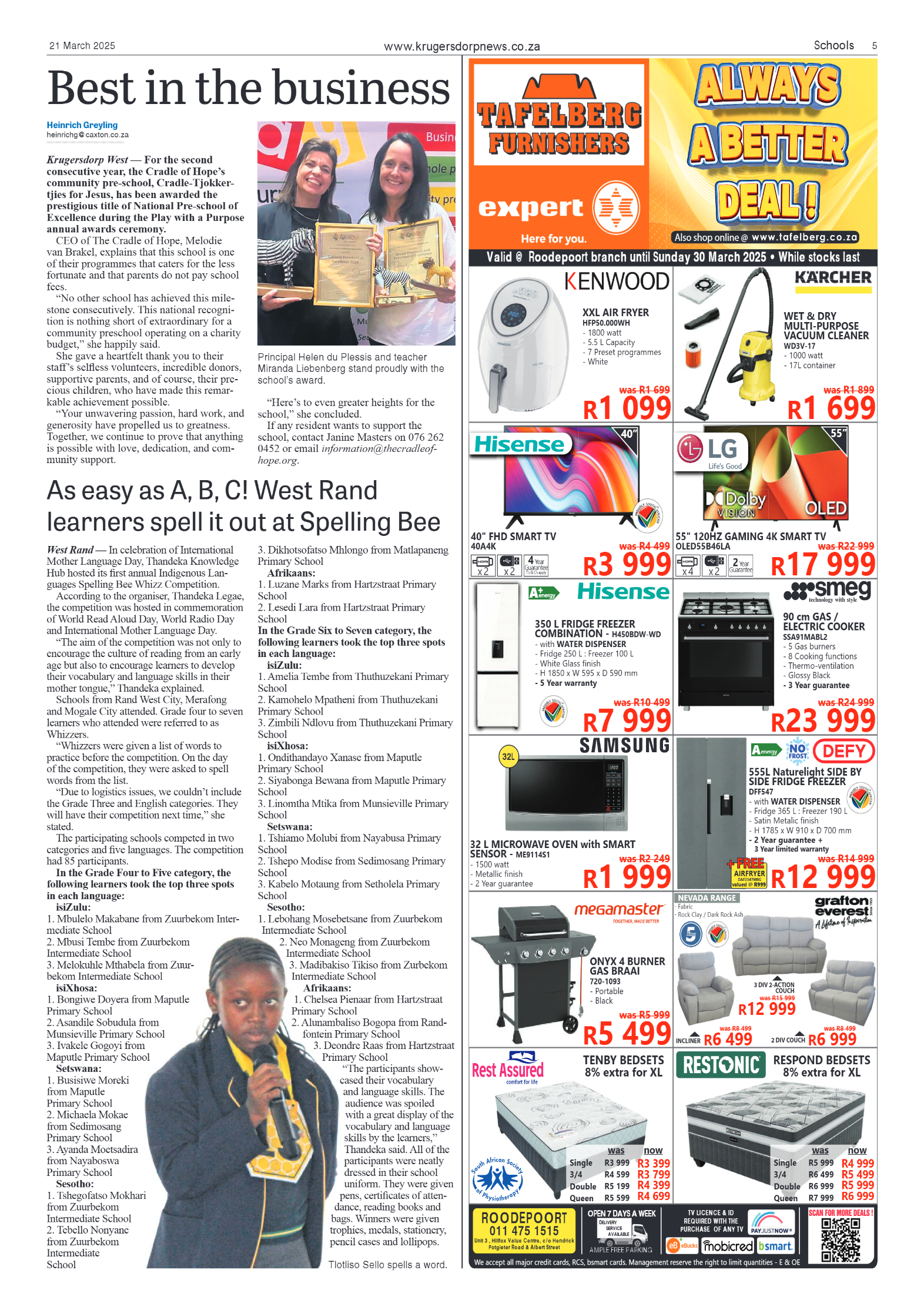 Krugersdorp News 21 March 2025 page 5