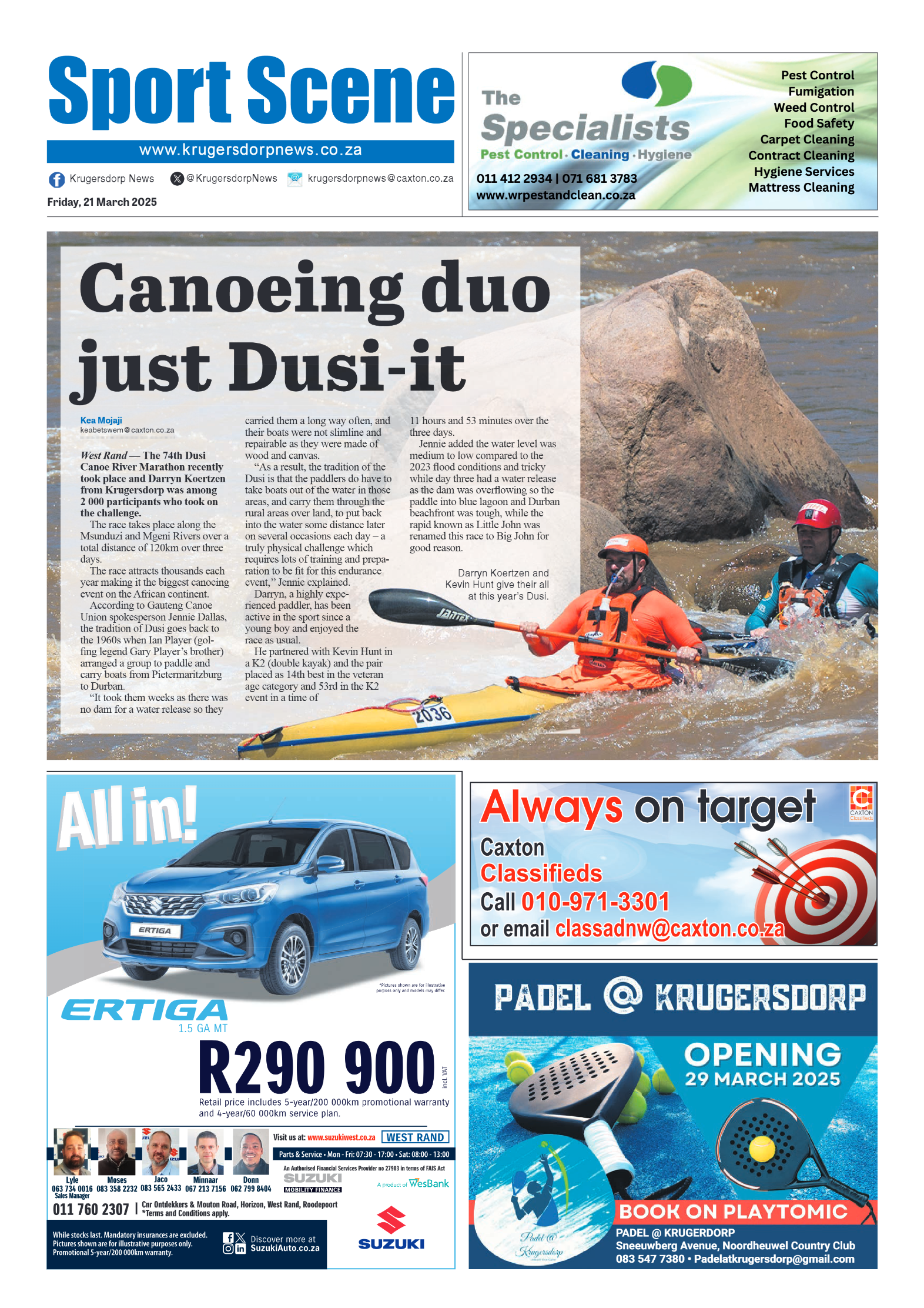 Krugersdorp News 21 March 2025 page 8