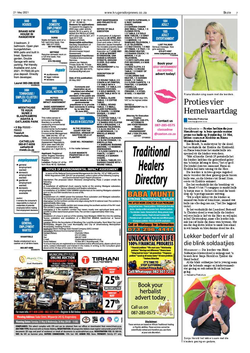 Krugersdorp News 21 May 2021 page 7