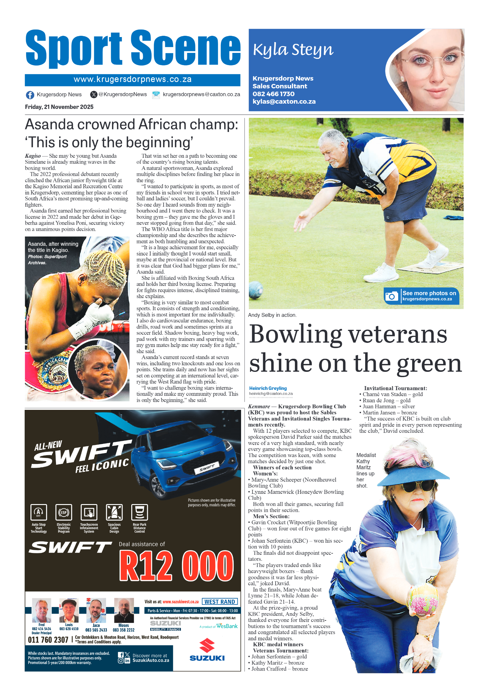Krugersdorp News 21 November 2025 page 10