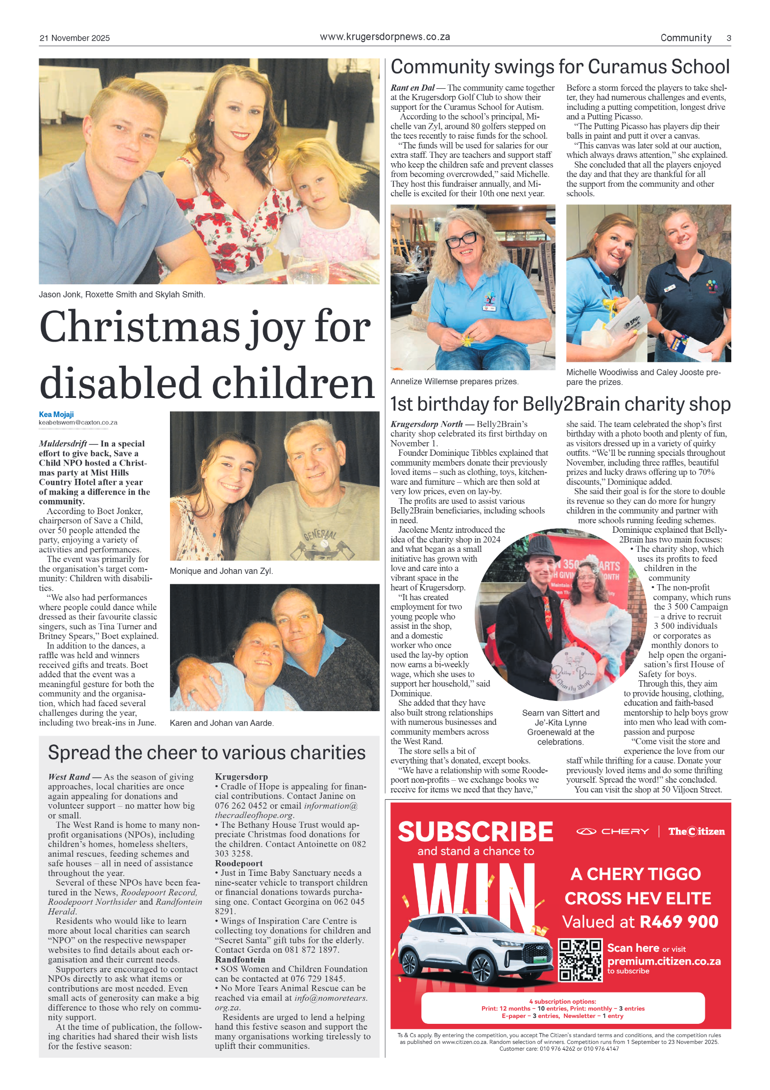 Krugersdorp News 21 November 2025 page 5