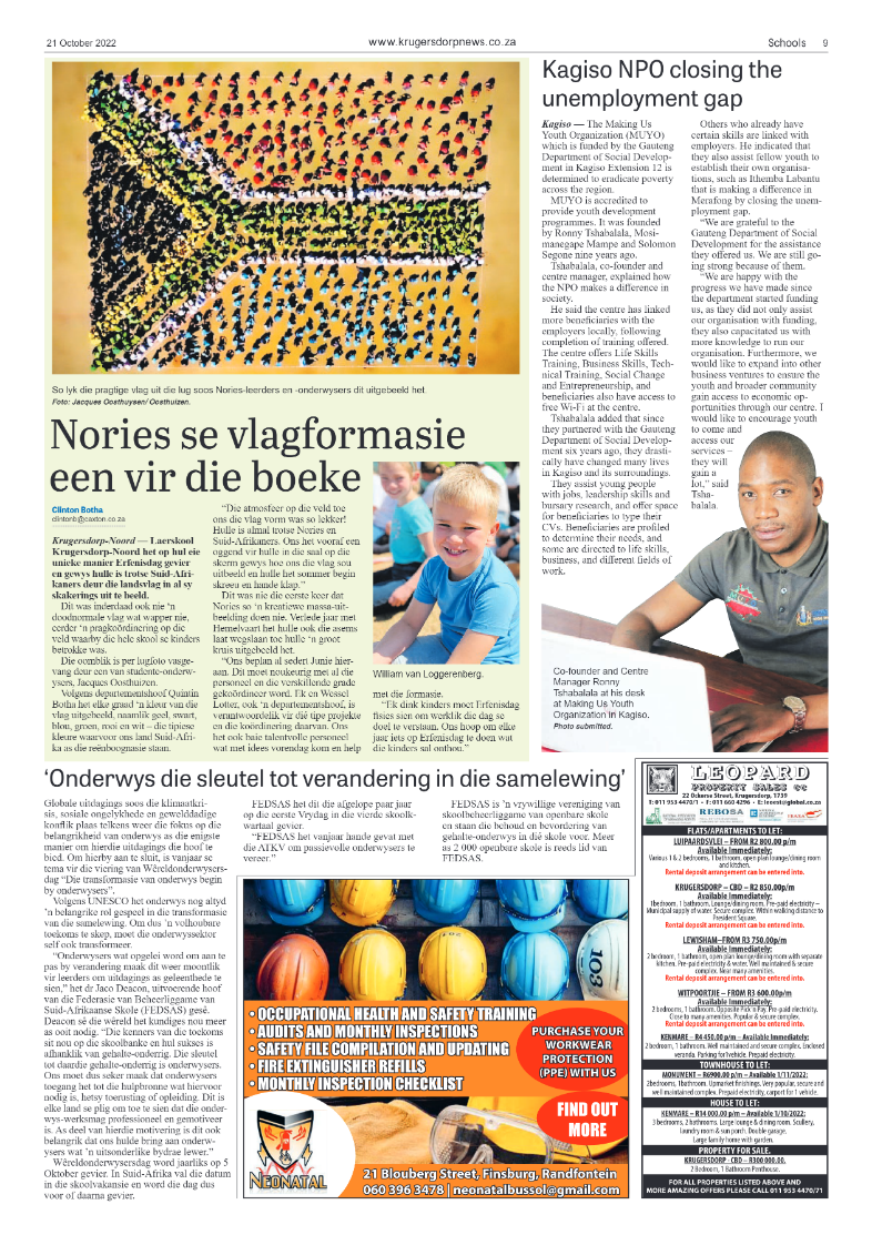 Krugersdorp News 21 October 2022 page 9