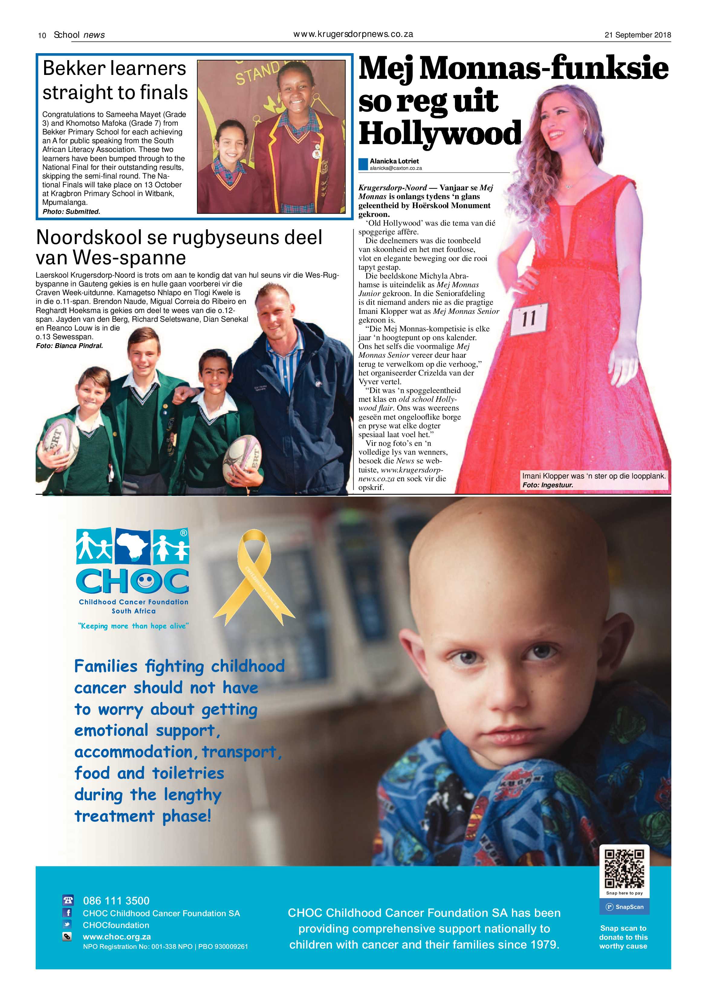 Krugersdorp News 21 September 2018 page 10