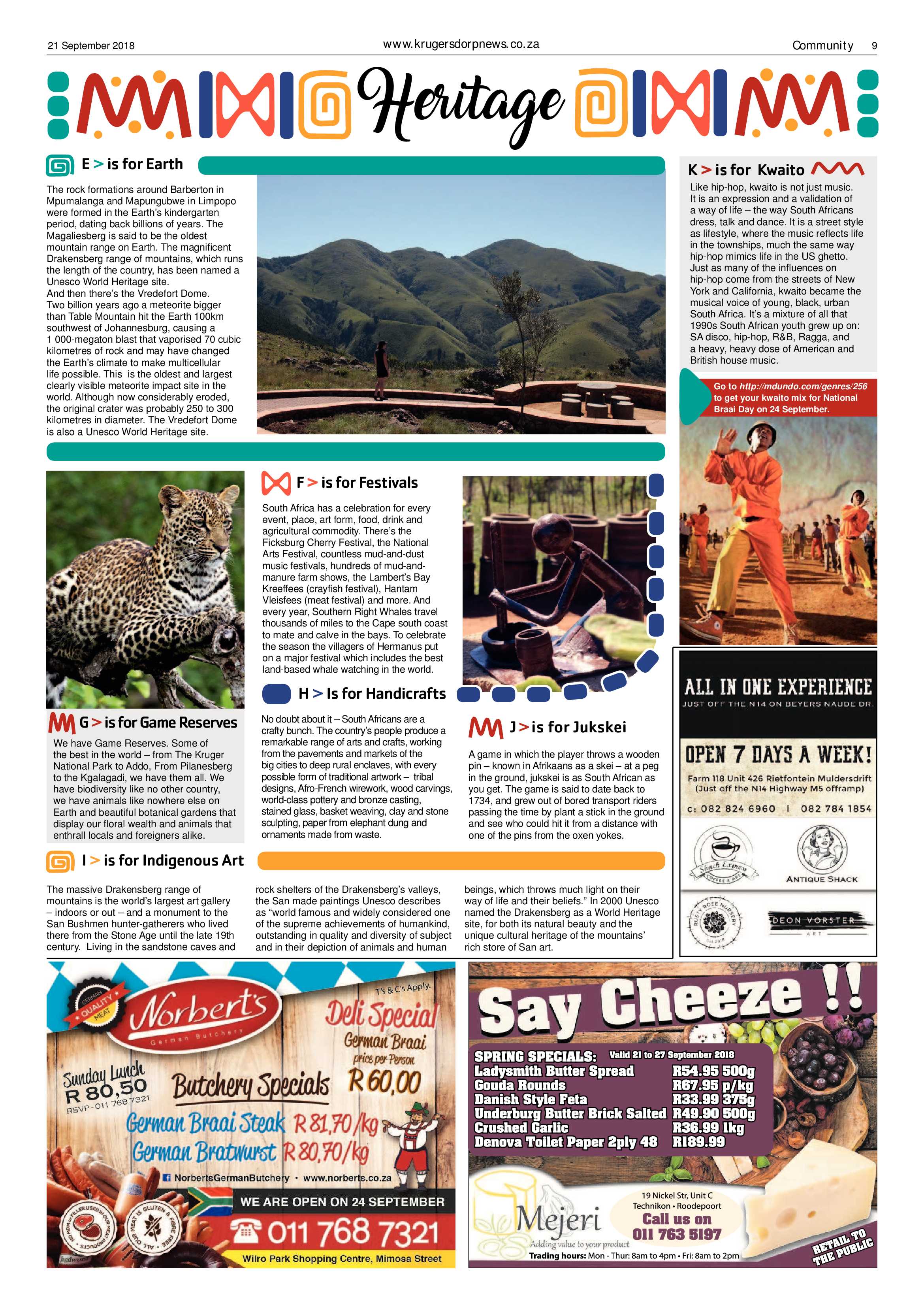 Krugersdorp News 21 September 2018 page 9