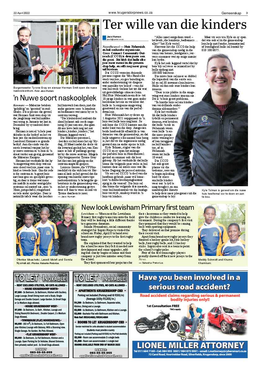 Krugersdorp News 22 April 2022 page 3