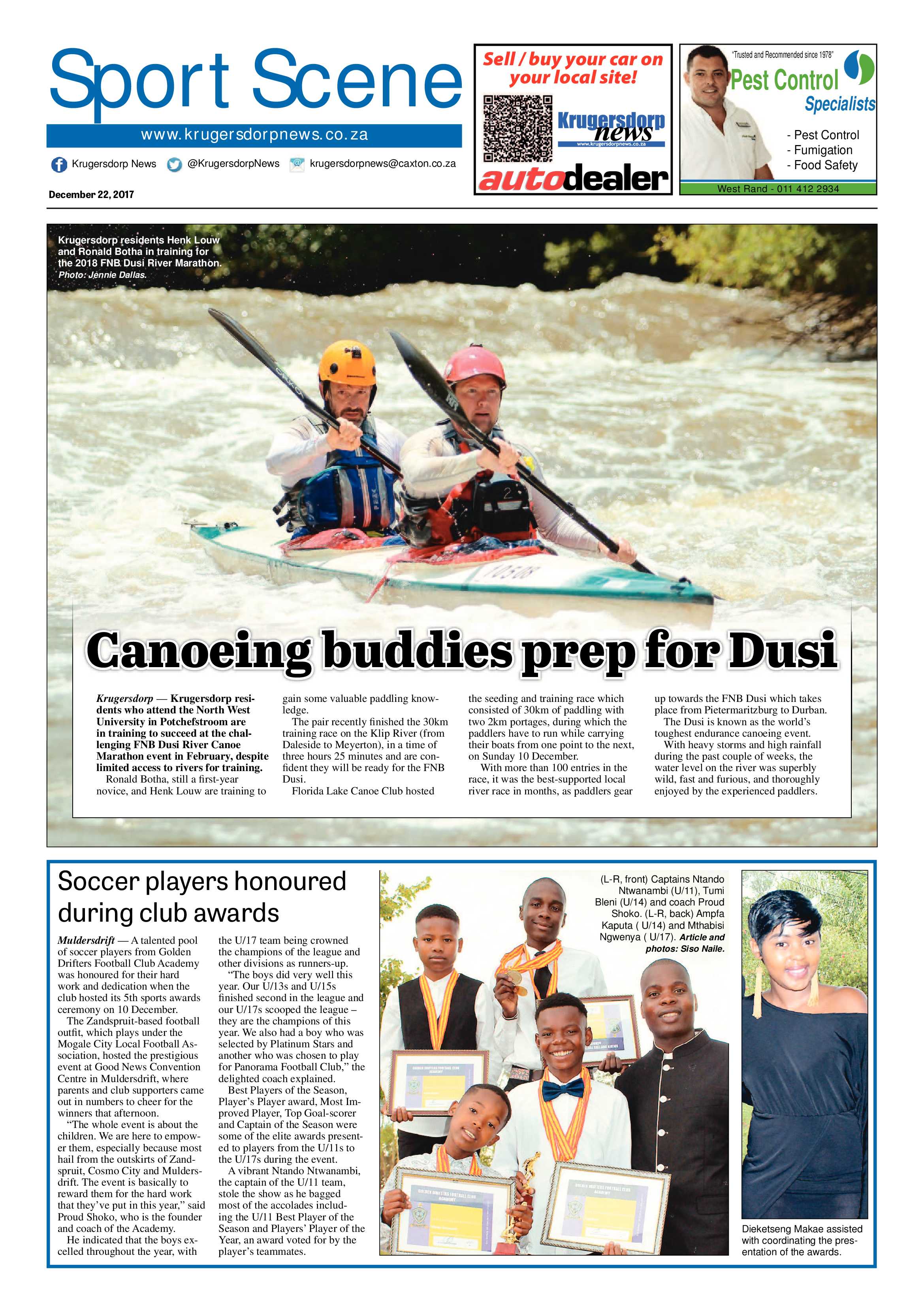 Krugersdorp News 22 December 2017 page 16