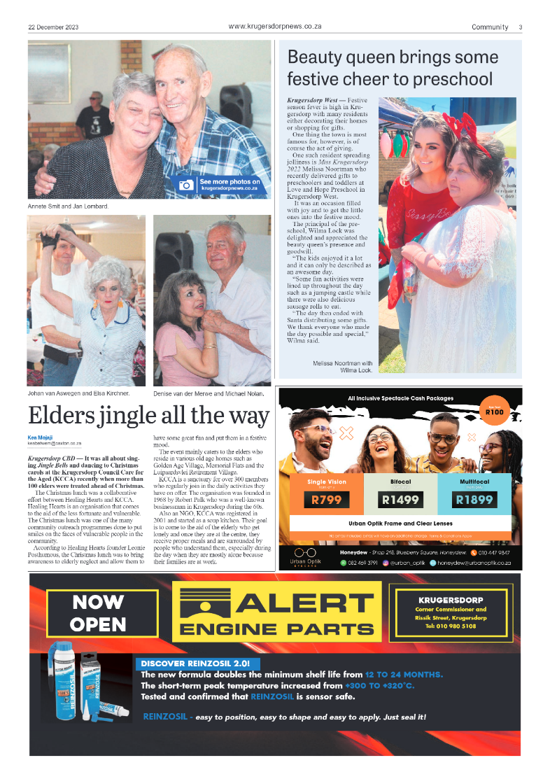 Krugersdorp News 22 December 2023 page 3