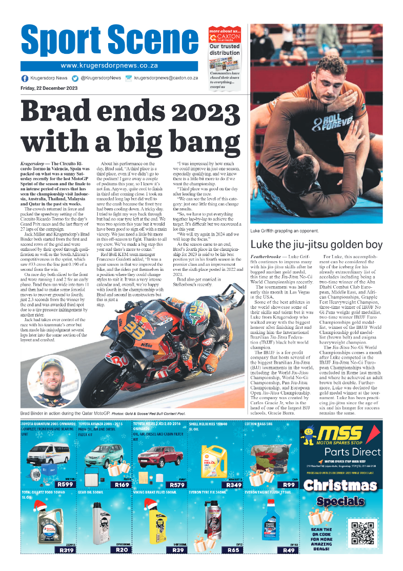 Krugersdorp News 22 December 2023 page 8