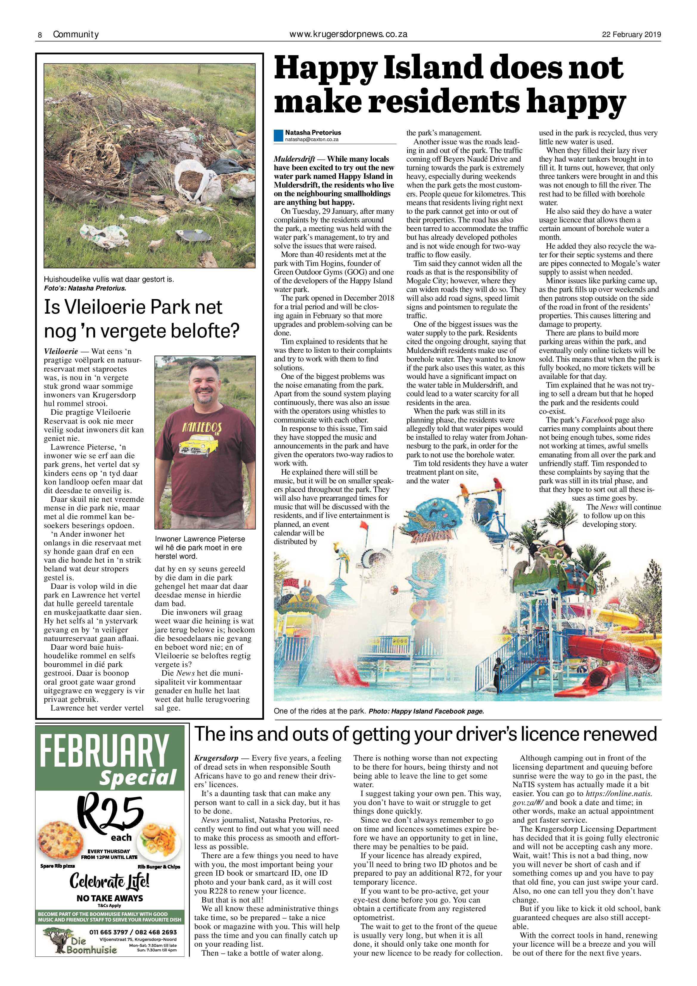 Krugersdorp News 22 February 2019 page 8