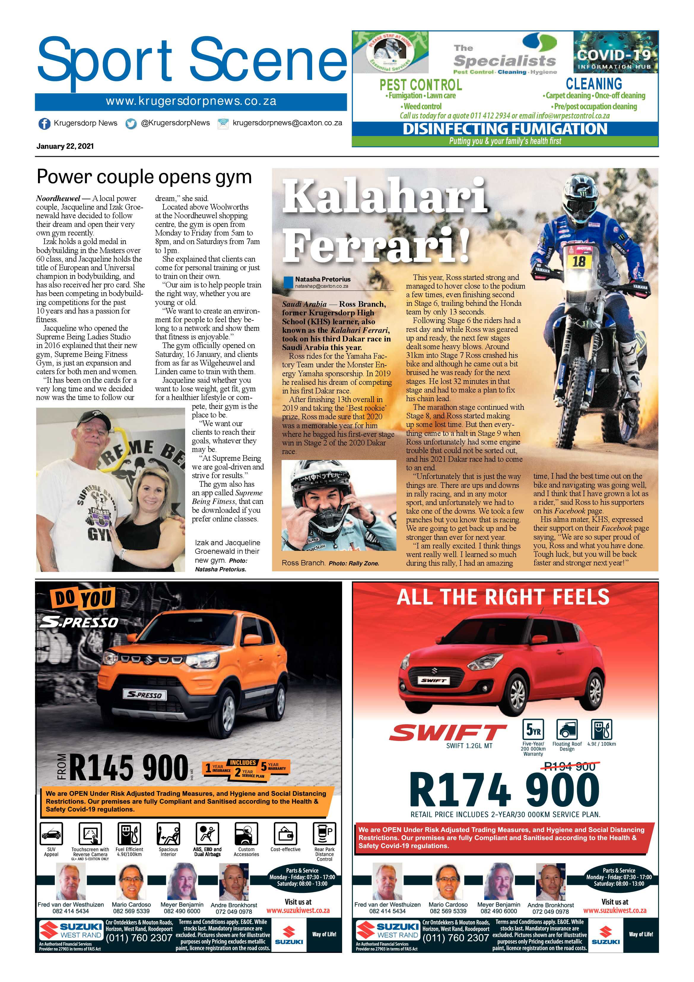 Krugersdorp News 22 January 2021 page 12