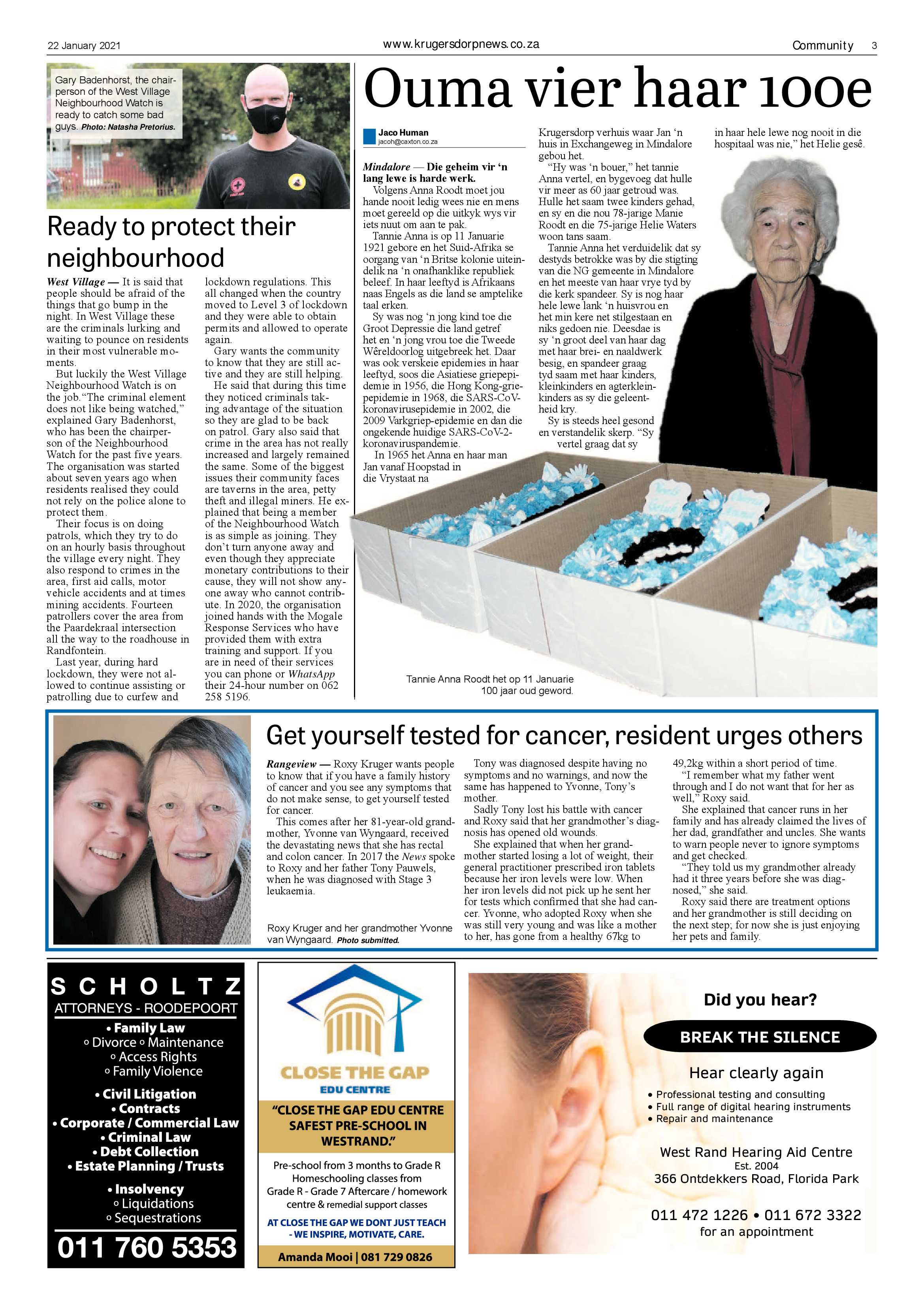 Krugersdorp News 22 January 2021 page 3