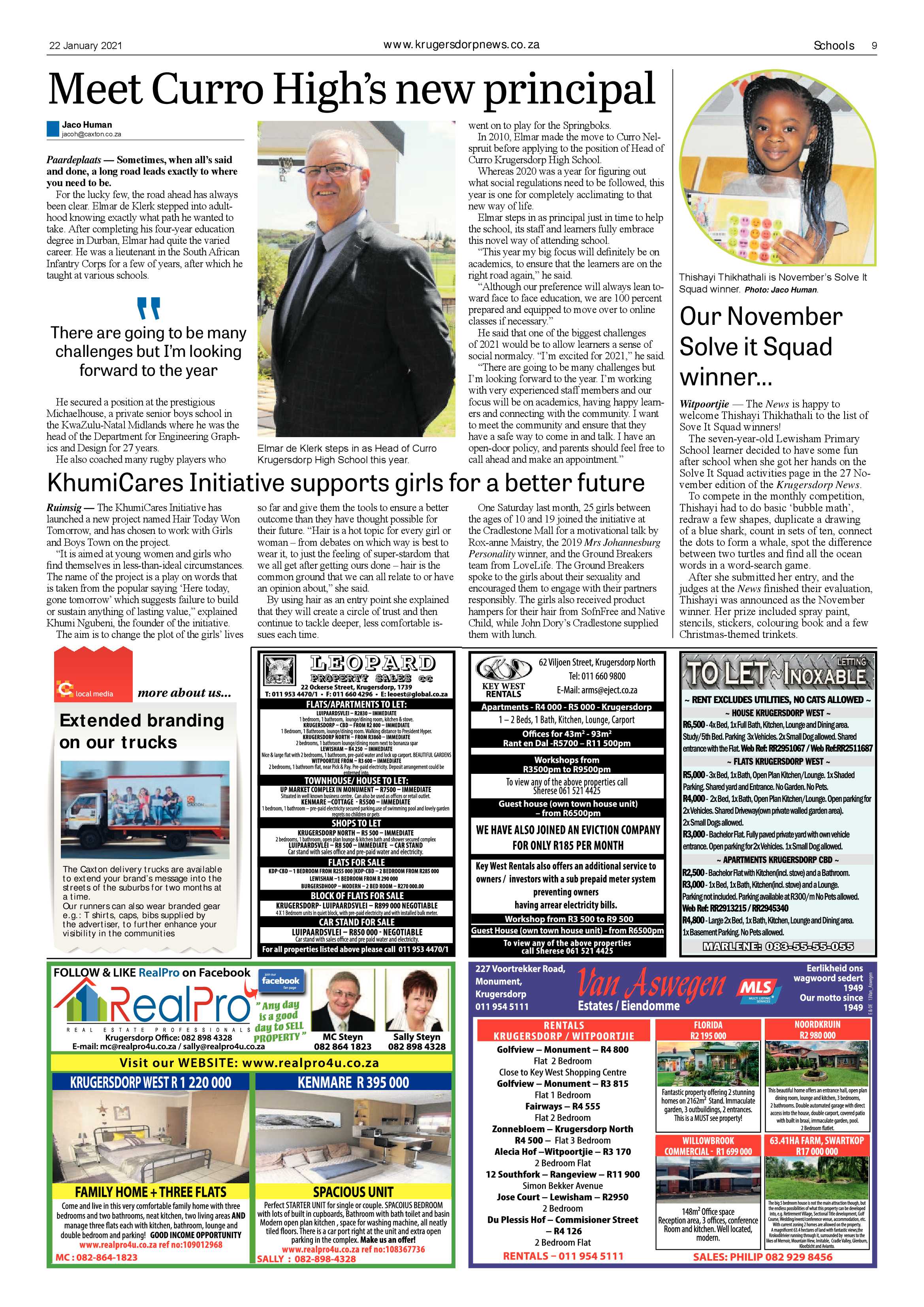 Krugersdorp News 22 January 2021 page 9