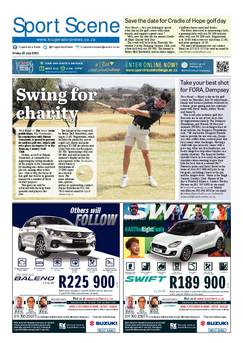 Krugersdorp News 22 July 2022 page 12