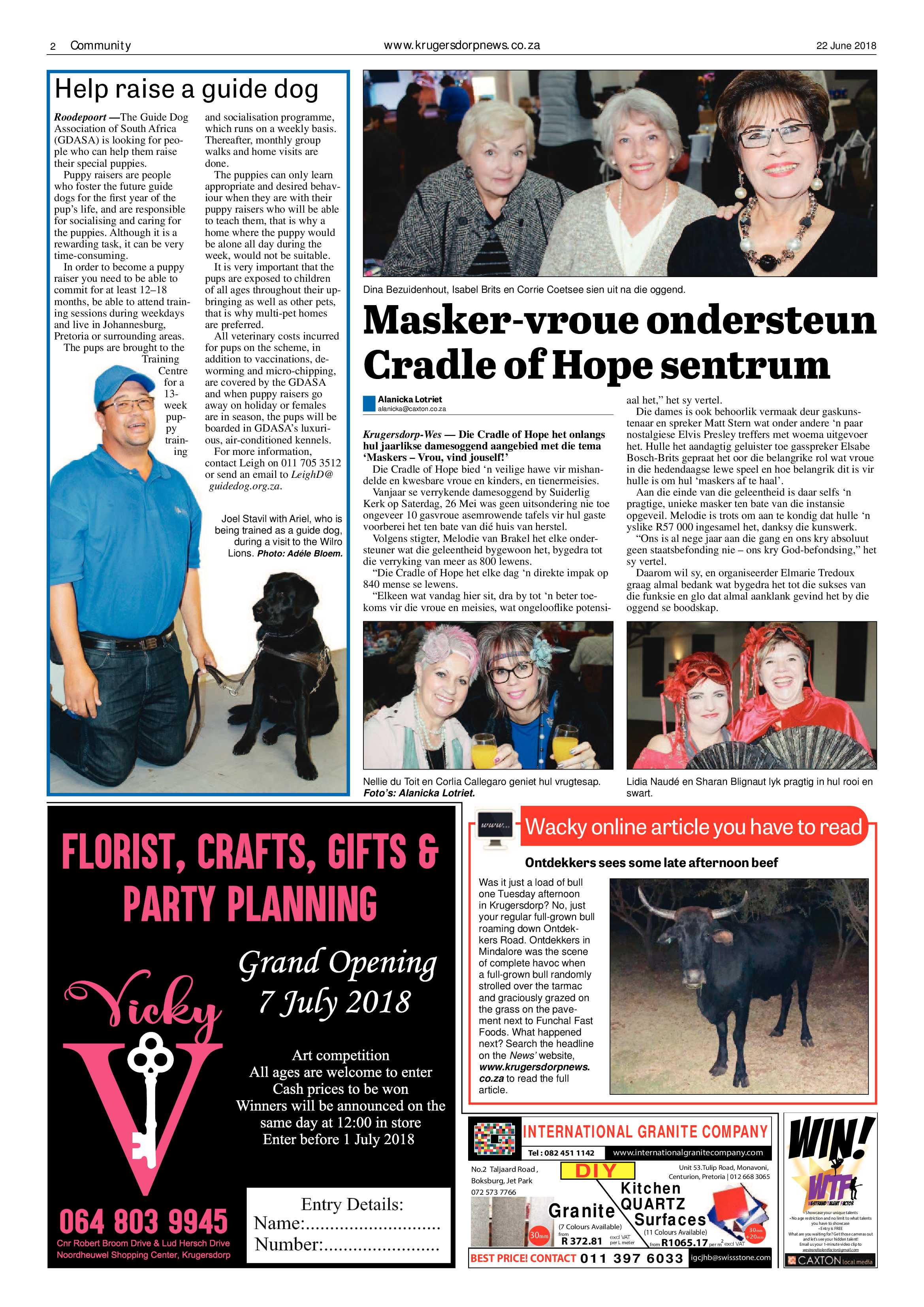 Krugersdorp News 22 June 2018 page 2