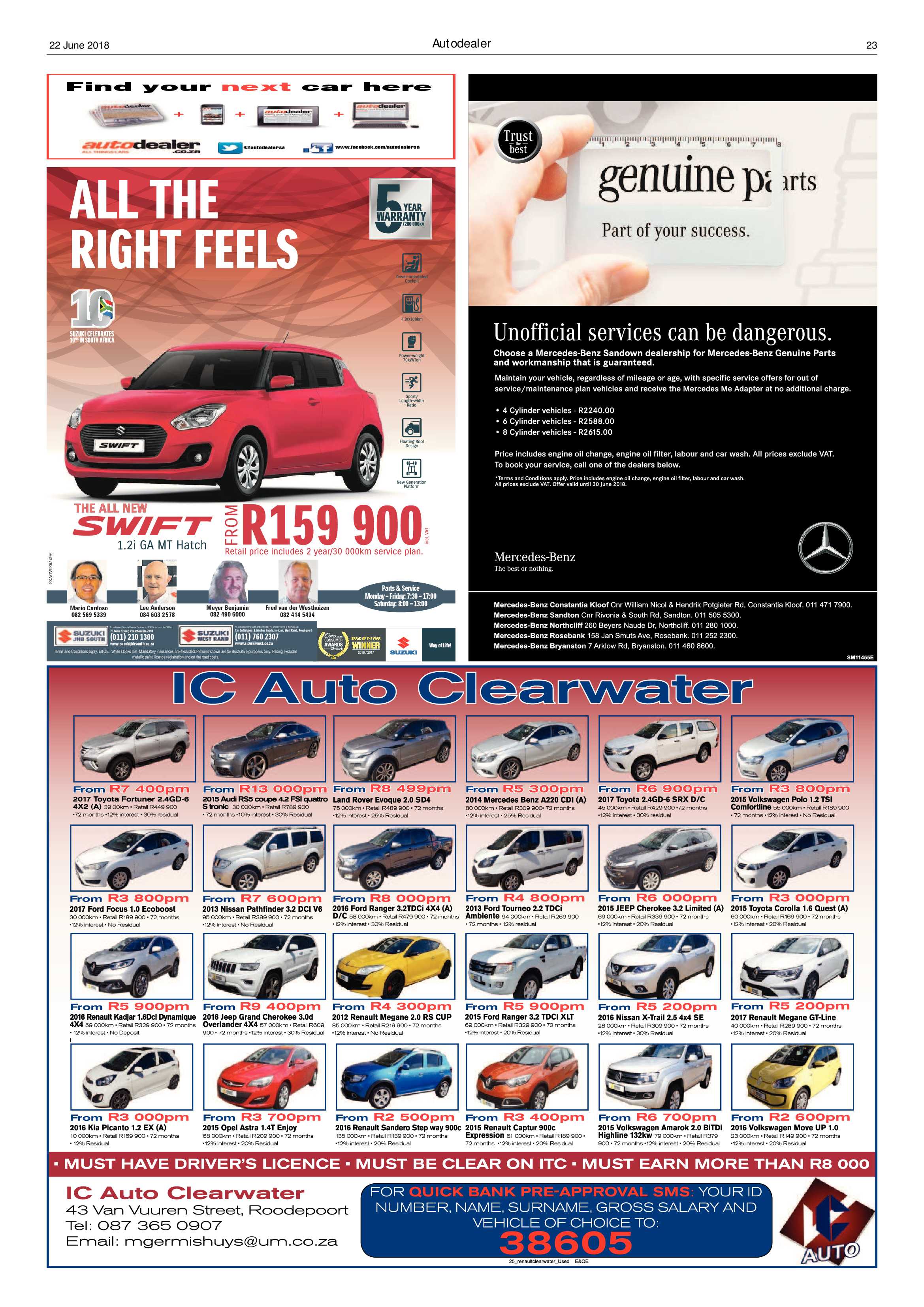 Krugersdorp News 22 June 2018 page 23