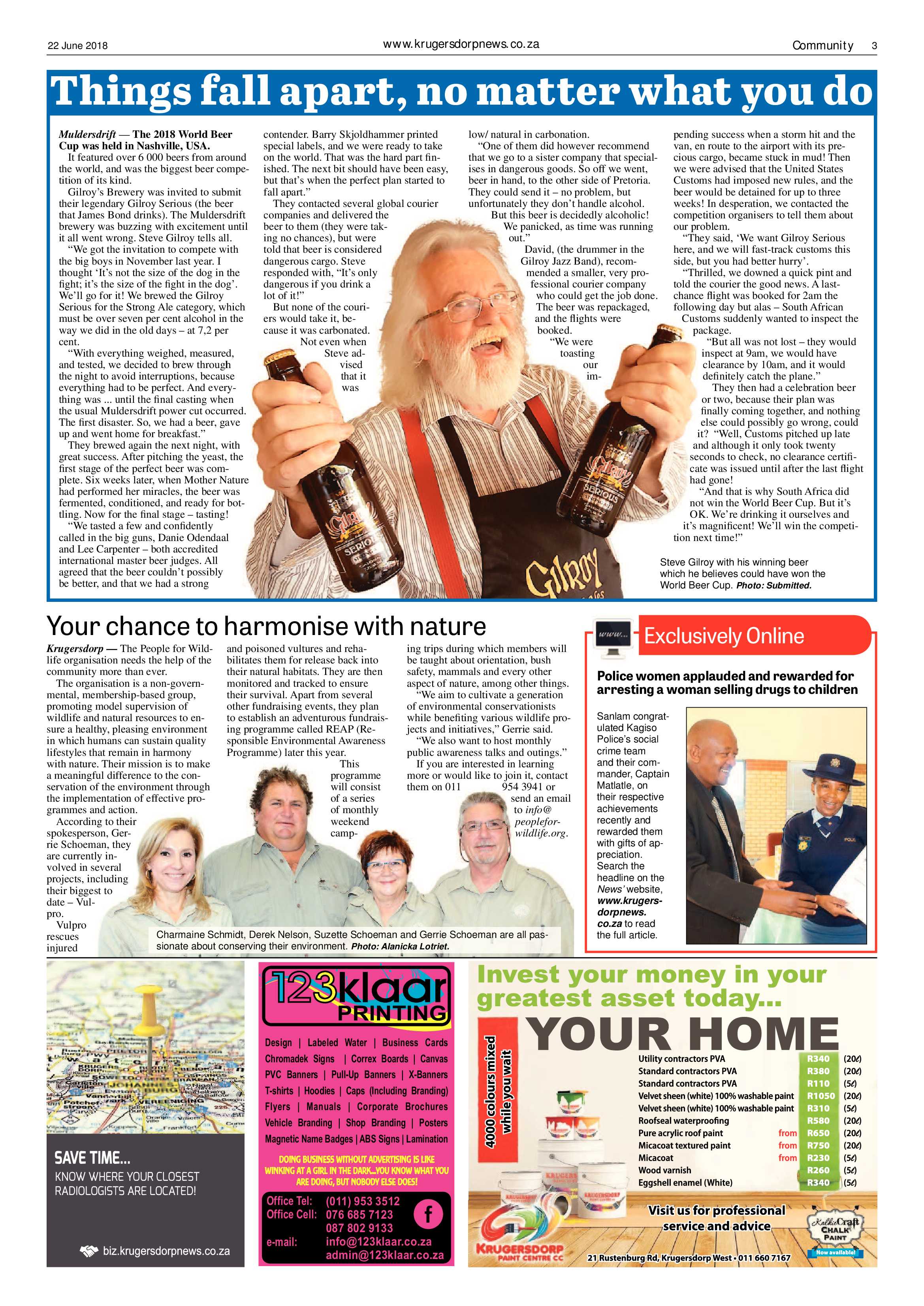 Krugersdorp News 22 June 2018 page 3