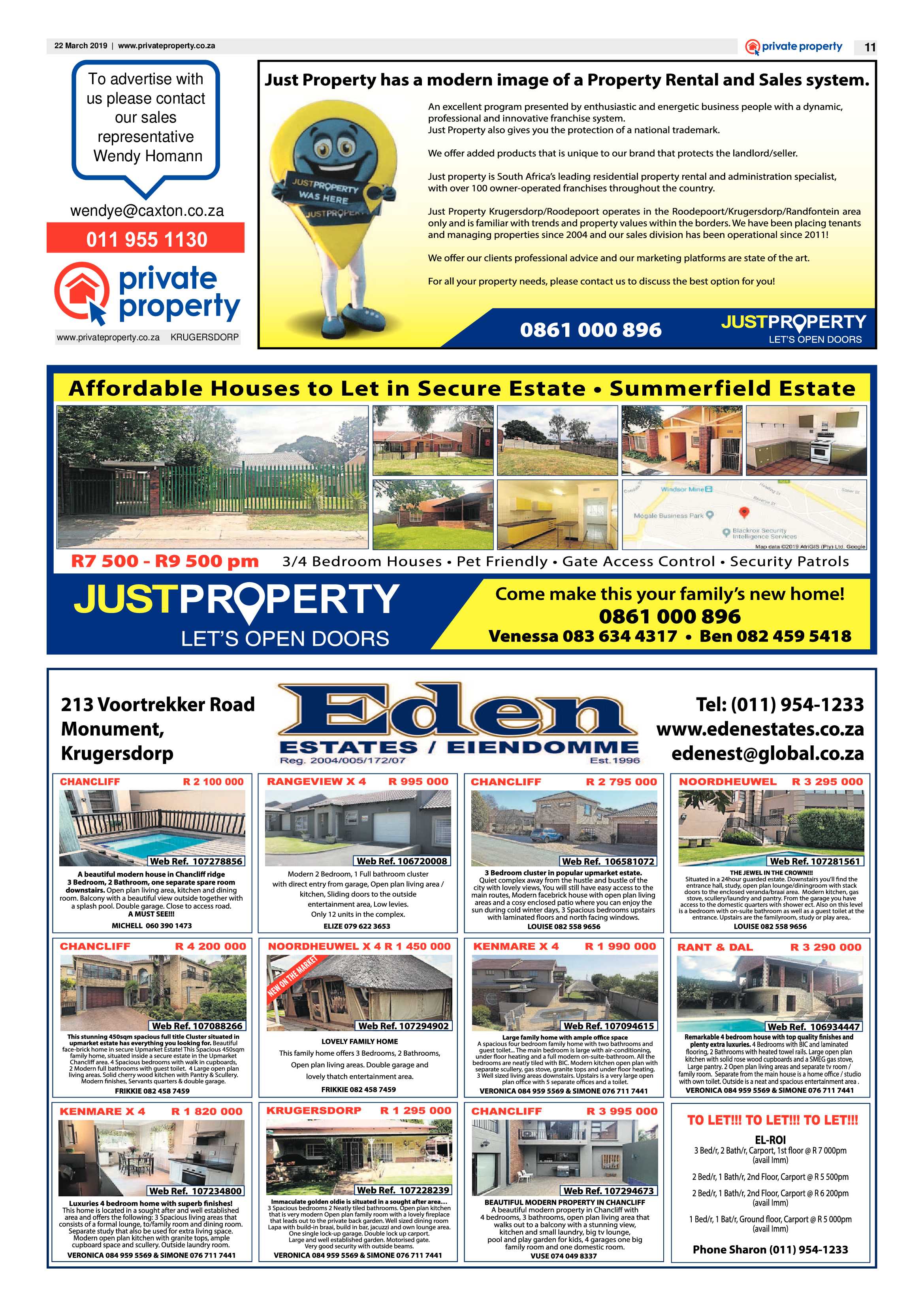 Krugersdorp News 22 March 2019 page 11