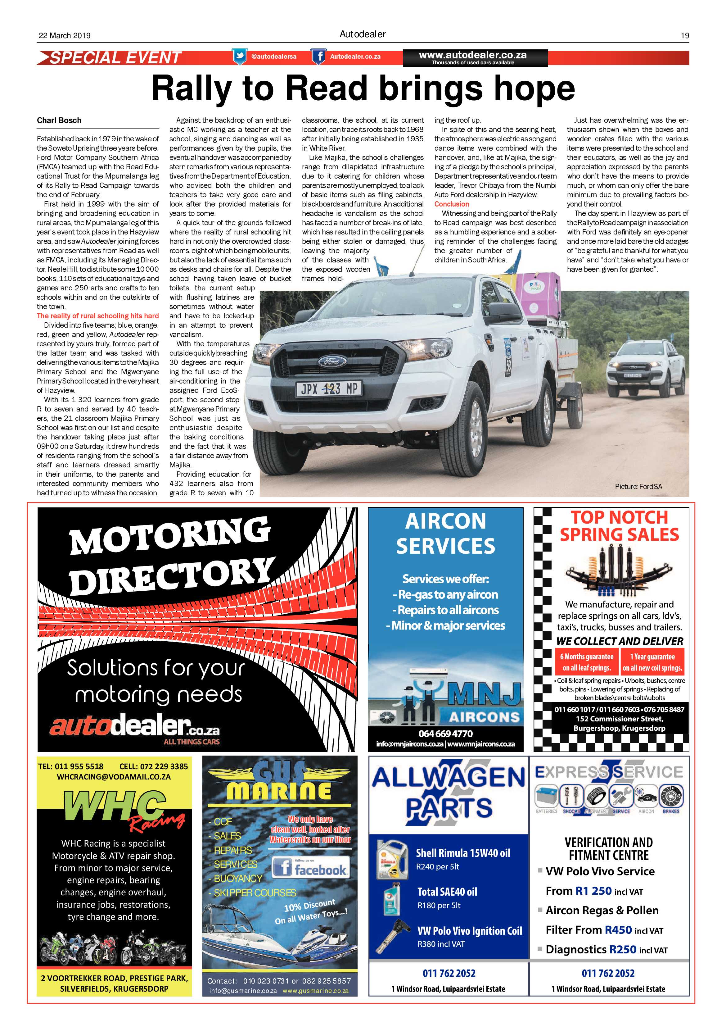 Krugersdorp News 22 March 2019 page 19