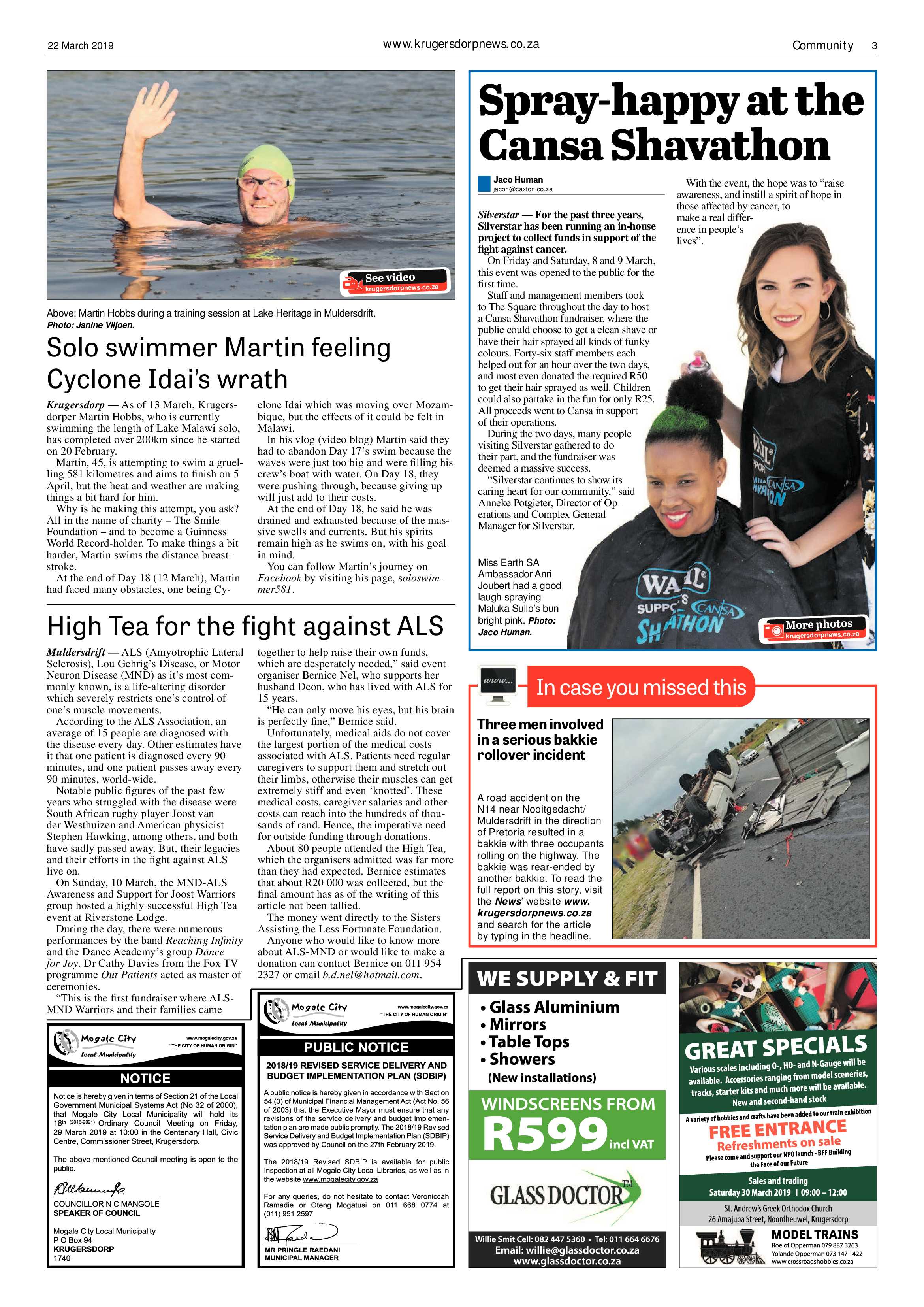 Krugersdorp News 22 March 2019 page 3