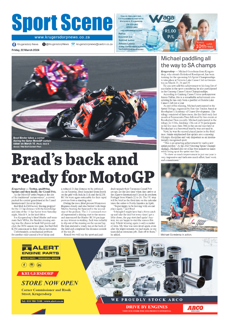 Krugersdorp News 22 March 2024 page 12