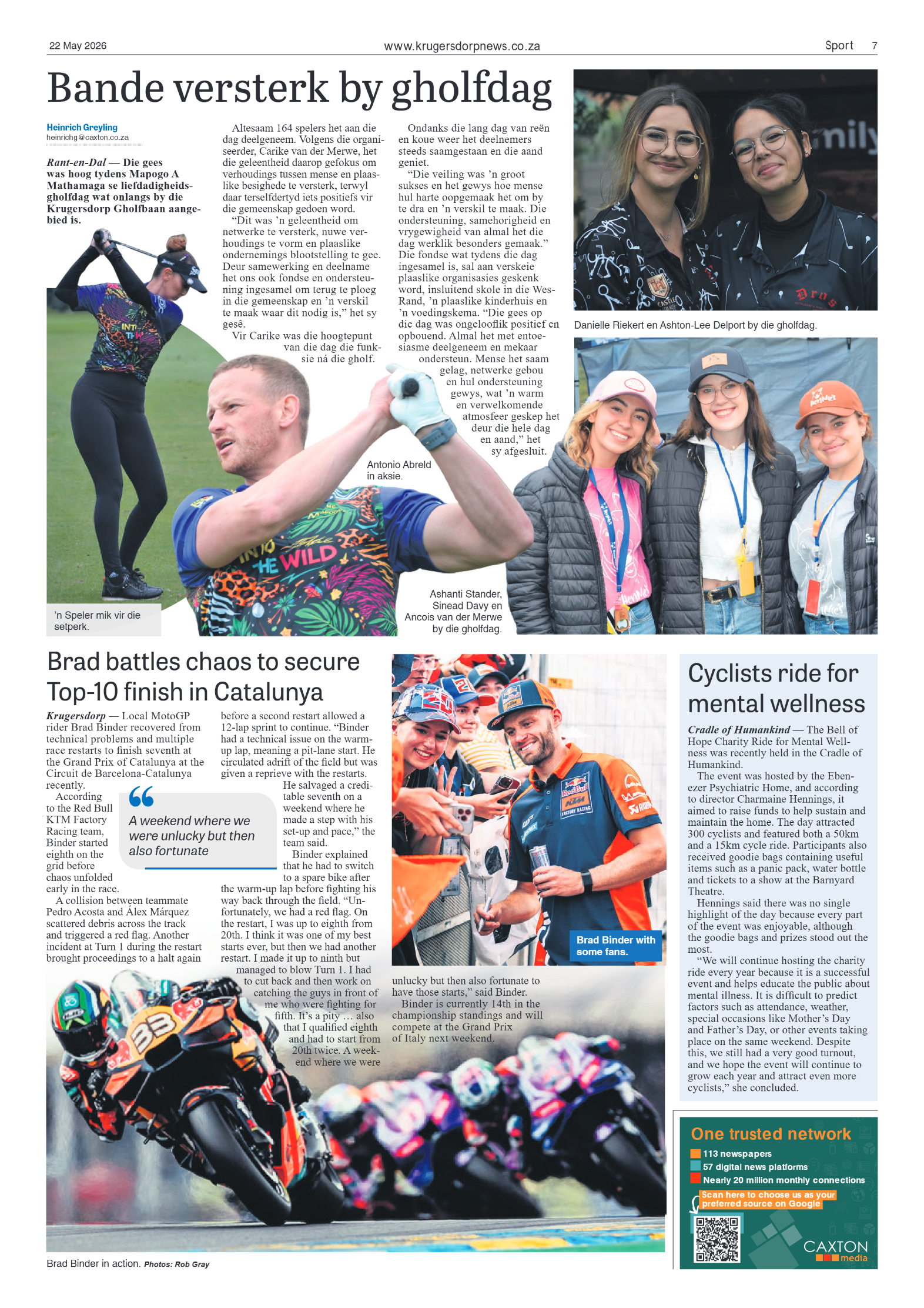 Krugersdorp News 22 May 2026 page 7