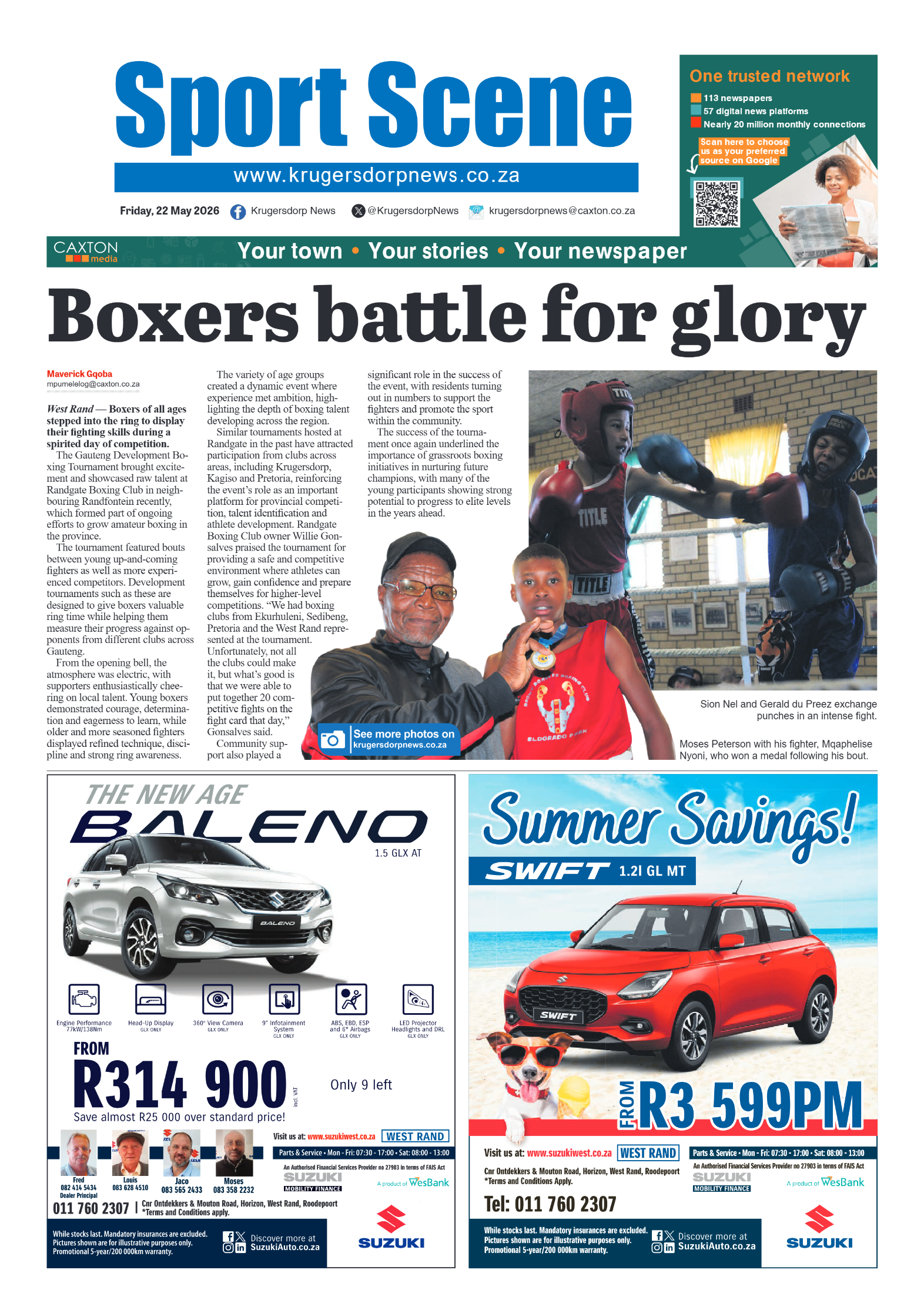 Krugersdorp News 22 May 2026 page 8