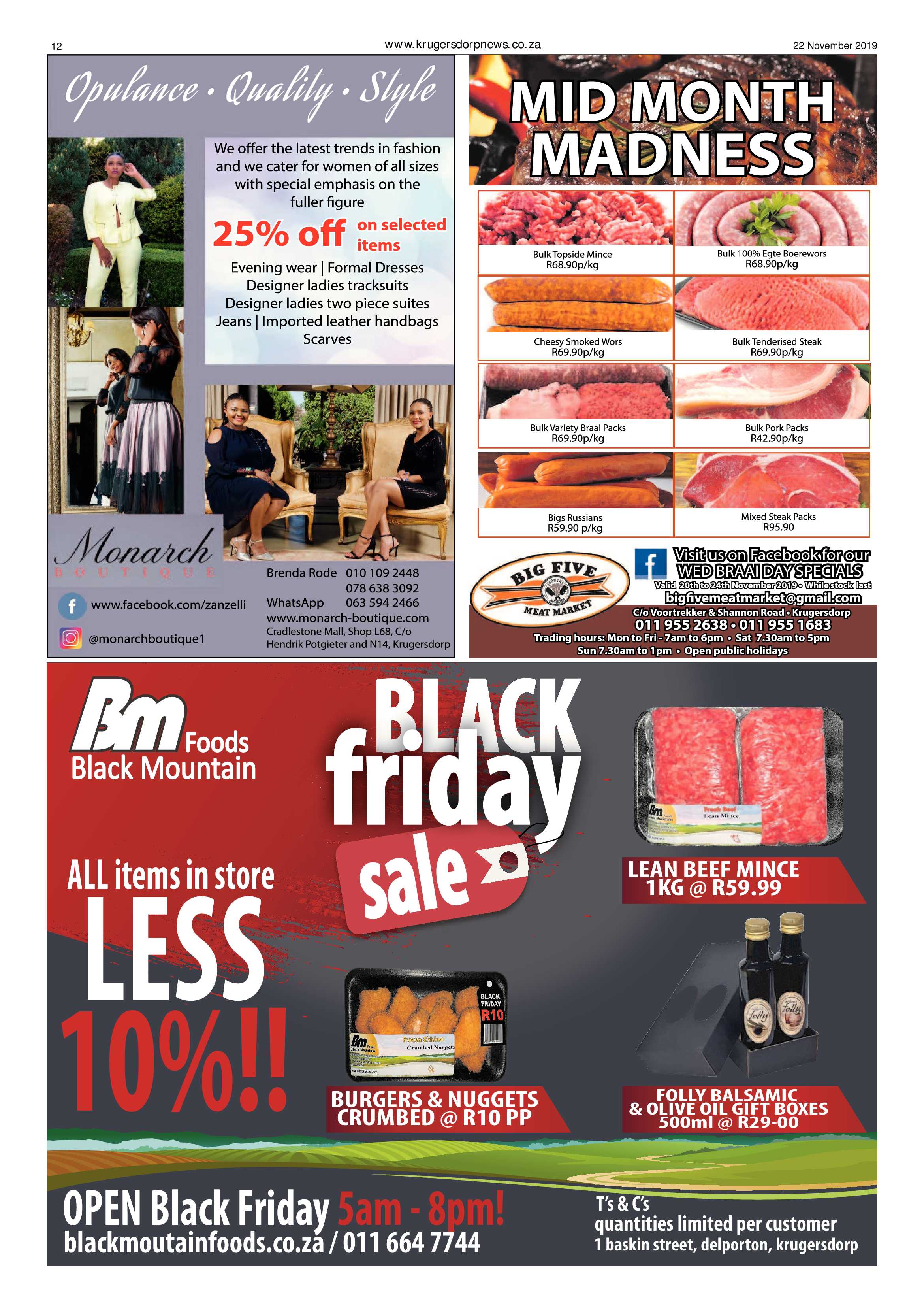 Krugersdorp News 22 November 2019 page 12