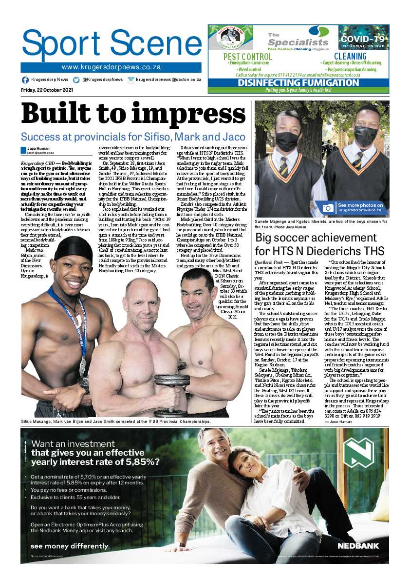 Krugersdorp News 22 October 2021 page 12