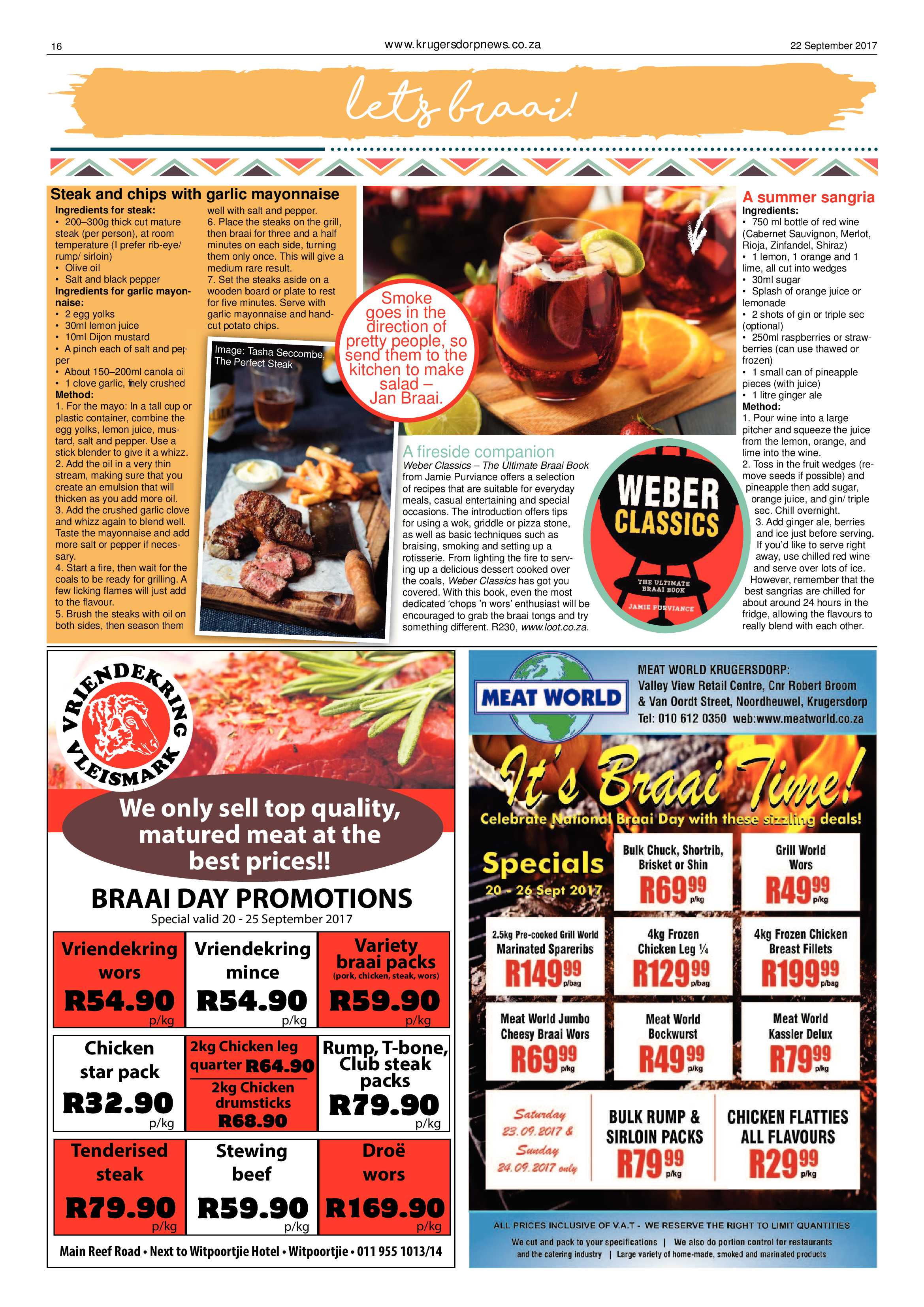Krugersdorp News 22 September 2017 page 16