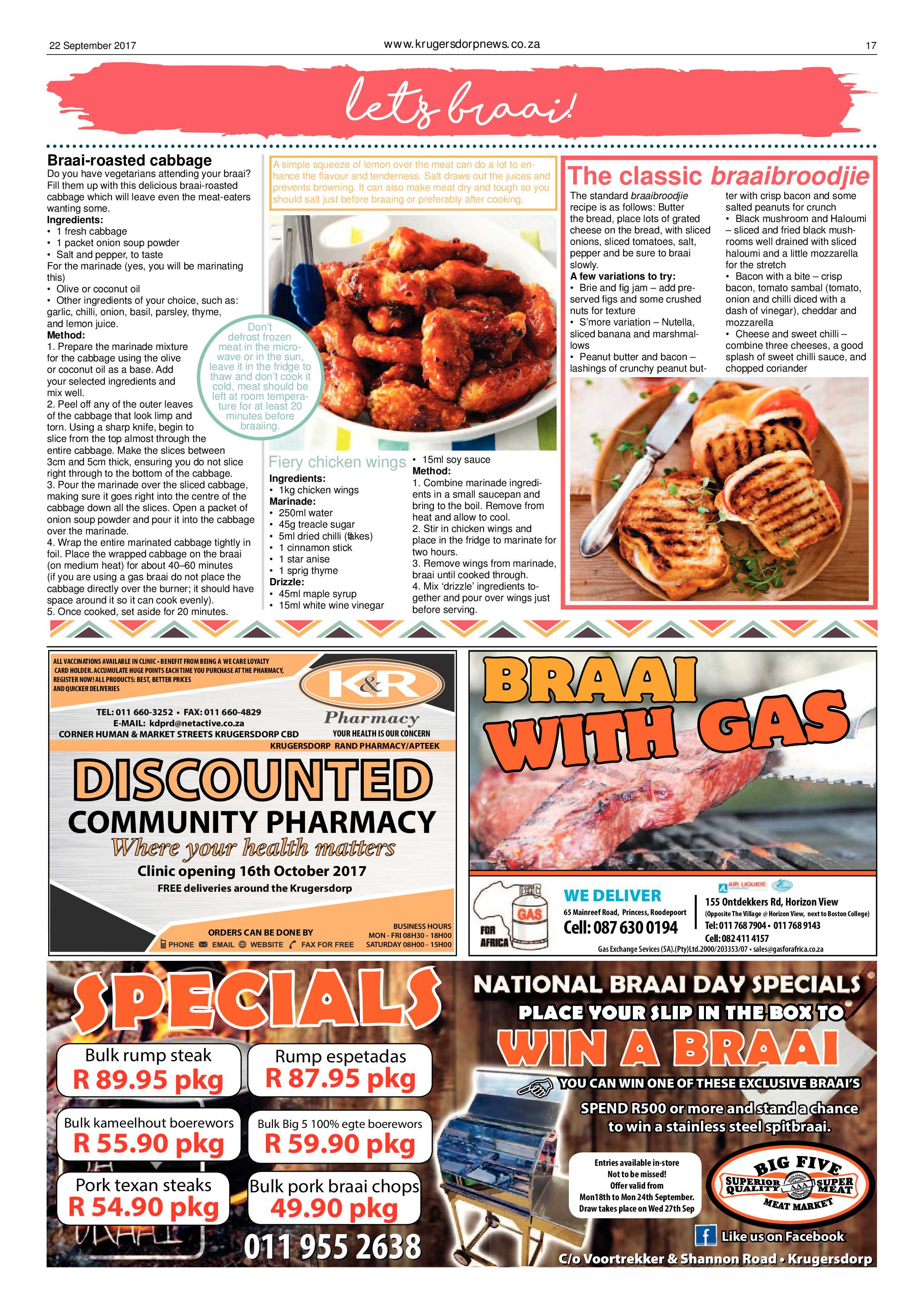 Krugersdorp News 22 September 2017 page 17