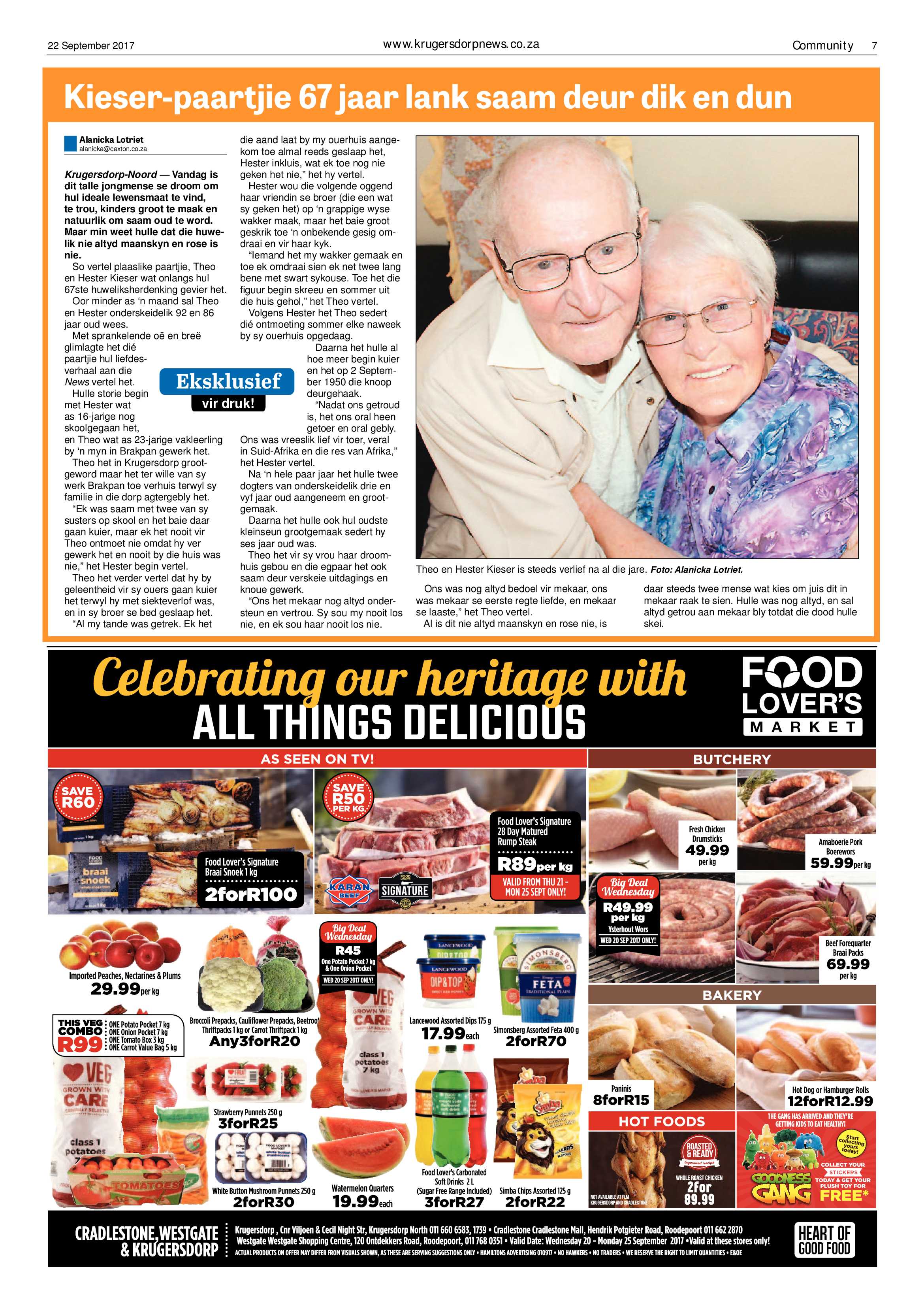 Krugersdorp News 22 September 2017 page 7