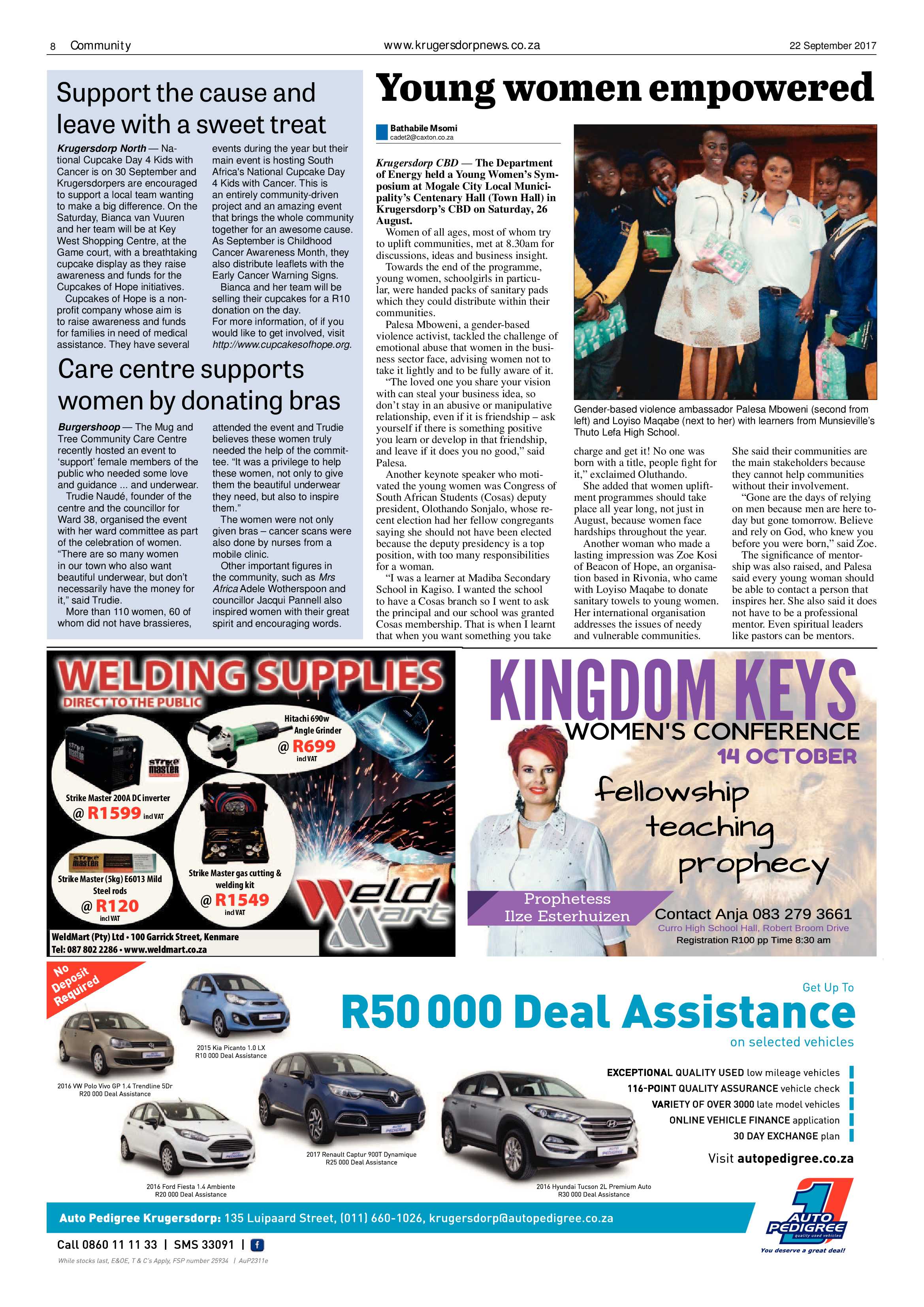 Krugersdorp News 22 September 2017 page 8