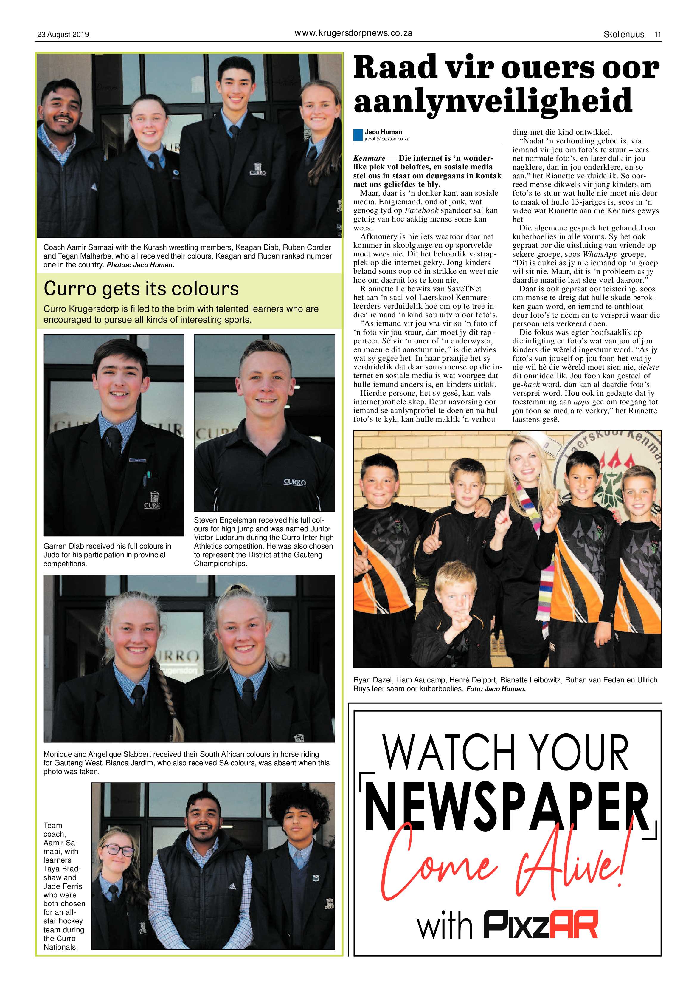 Krugersdorp News 23 August 2019 page 11