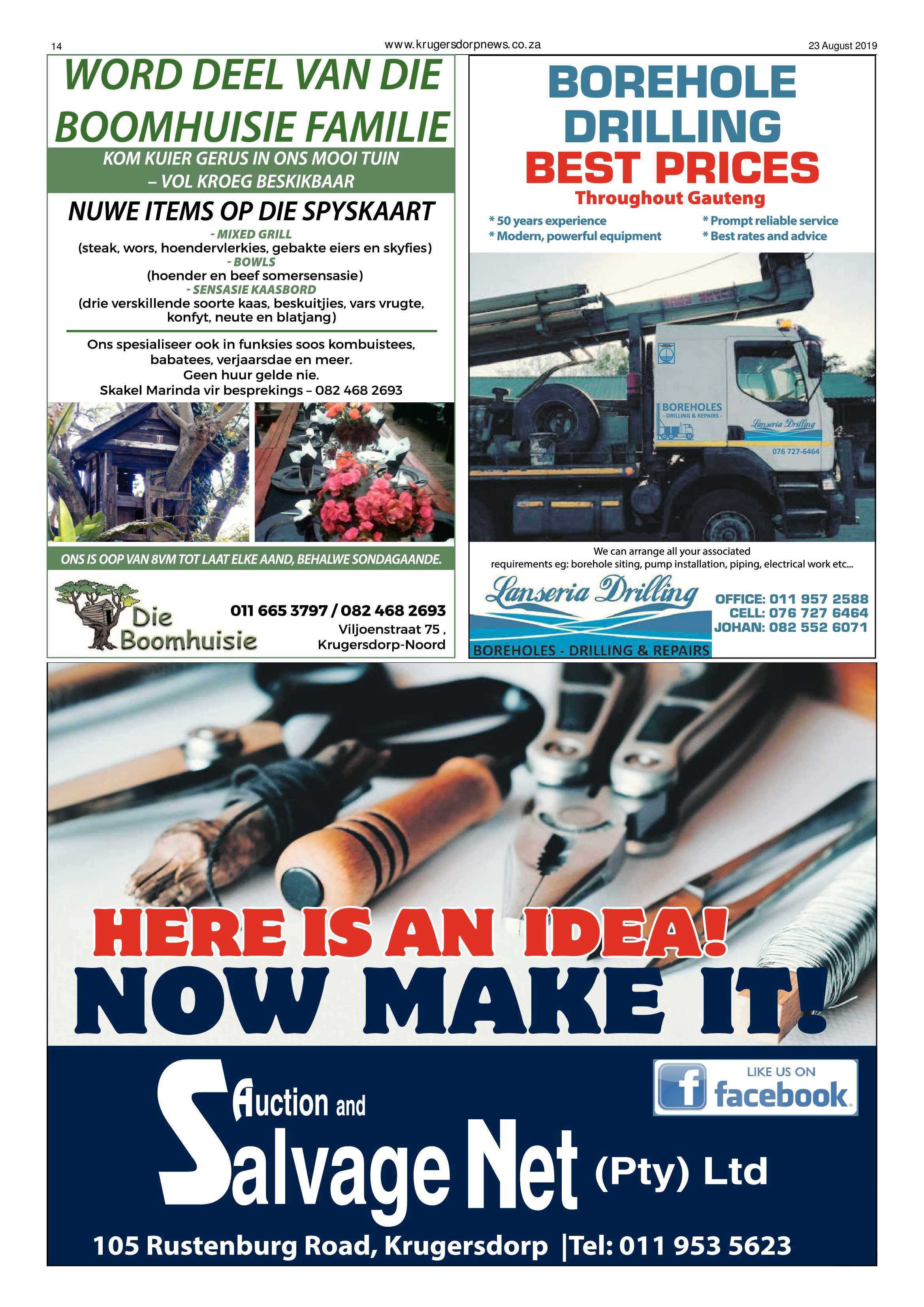 Krugersdorp News 23 August 2019 page 14