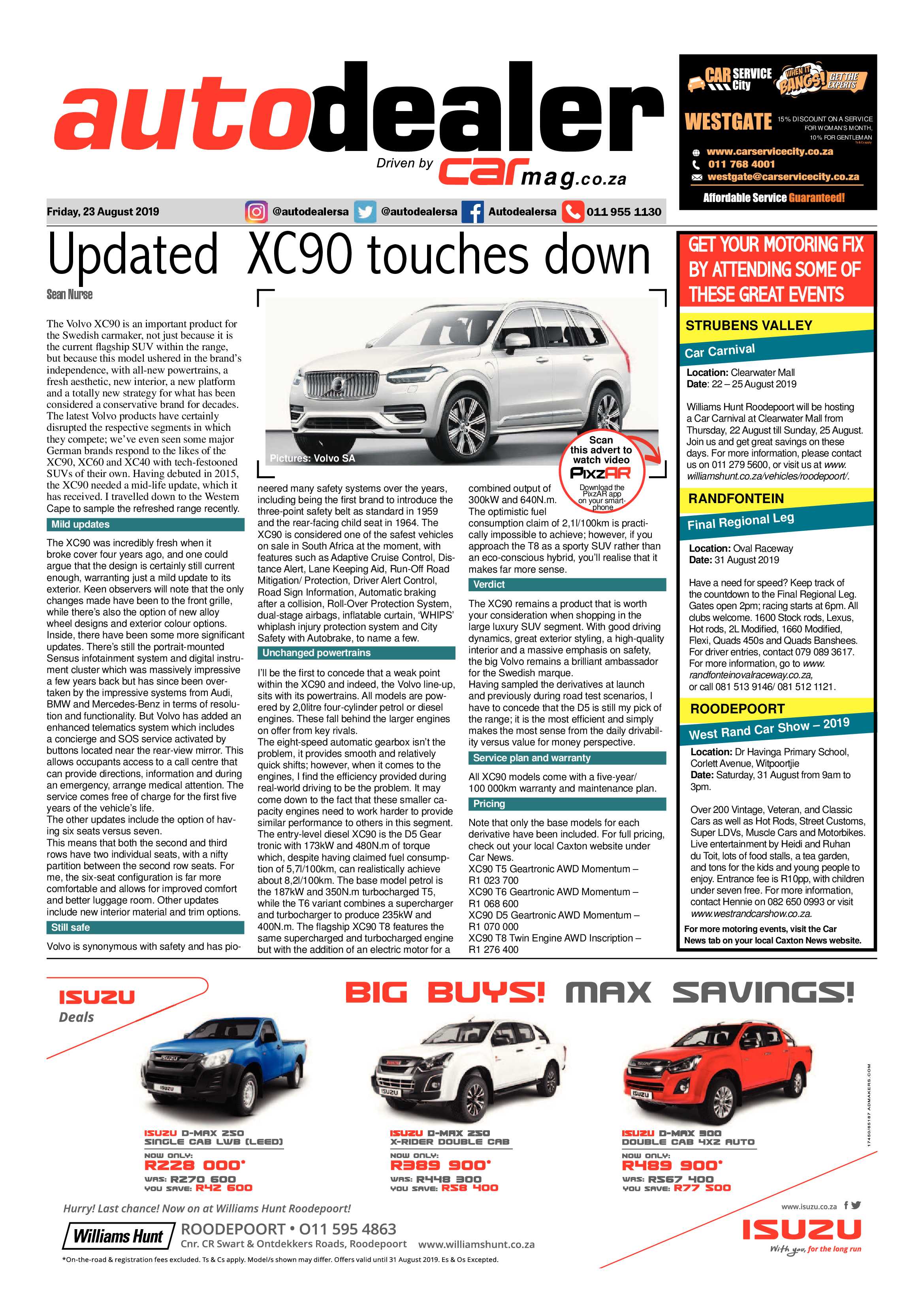 Krugersdorp News 23 August 2019 page 17