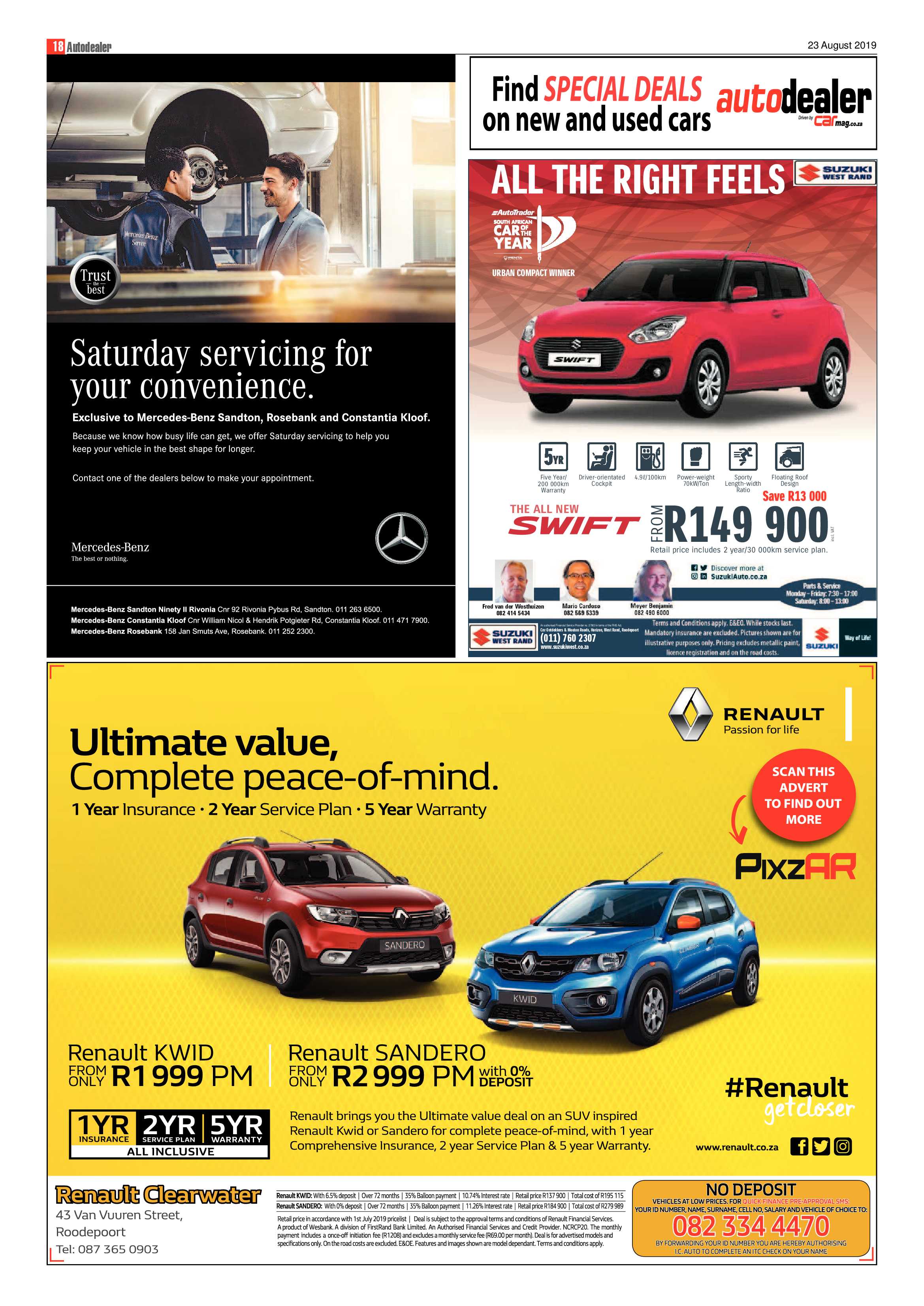 Krugersdorp News 23 August 2019 page 18