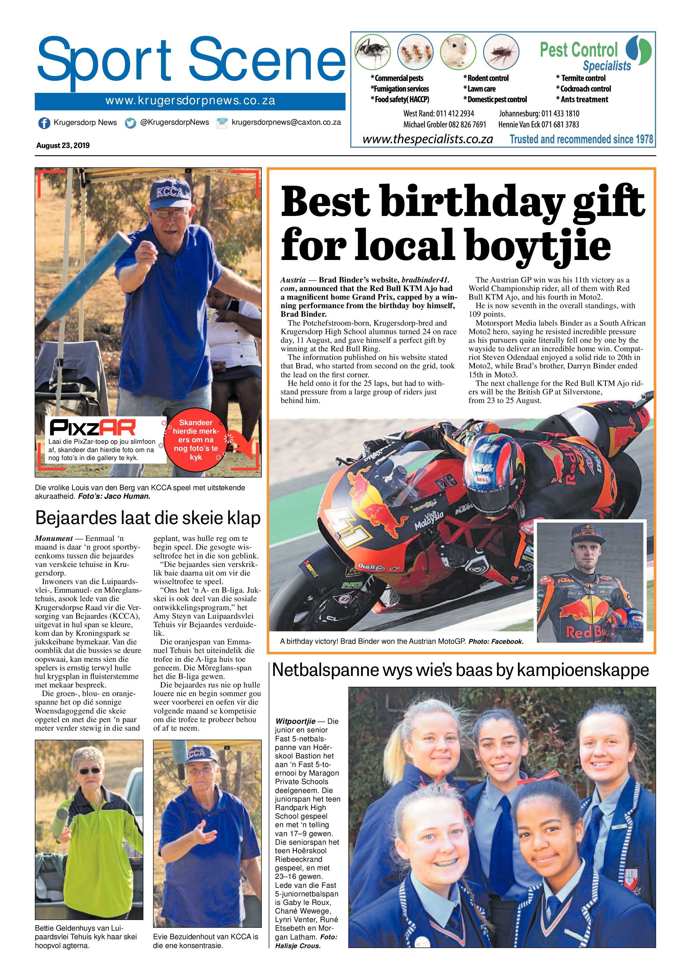 Krugersdorp News 23 August 2019 page 24