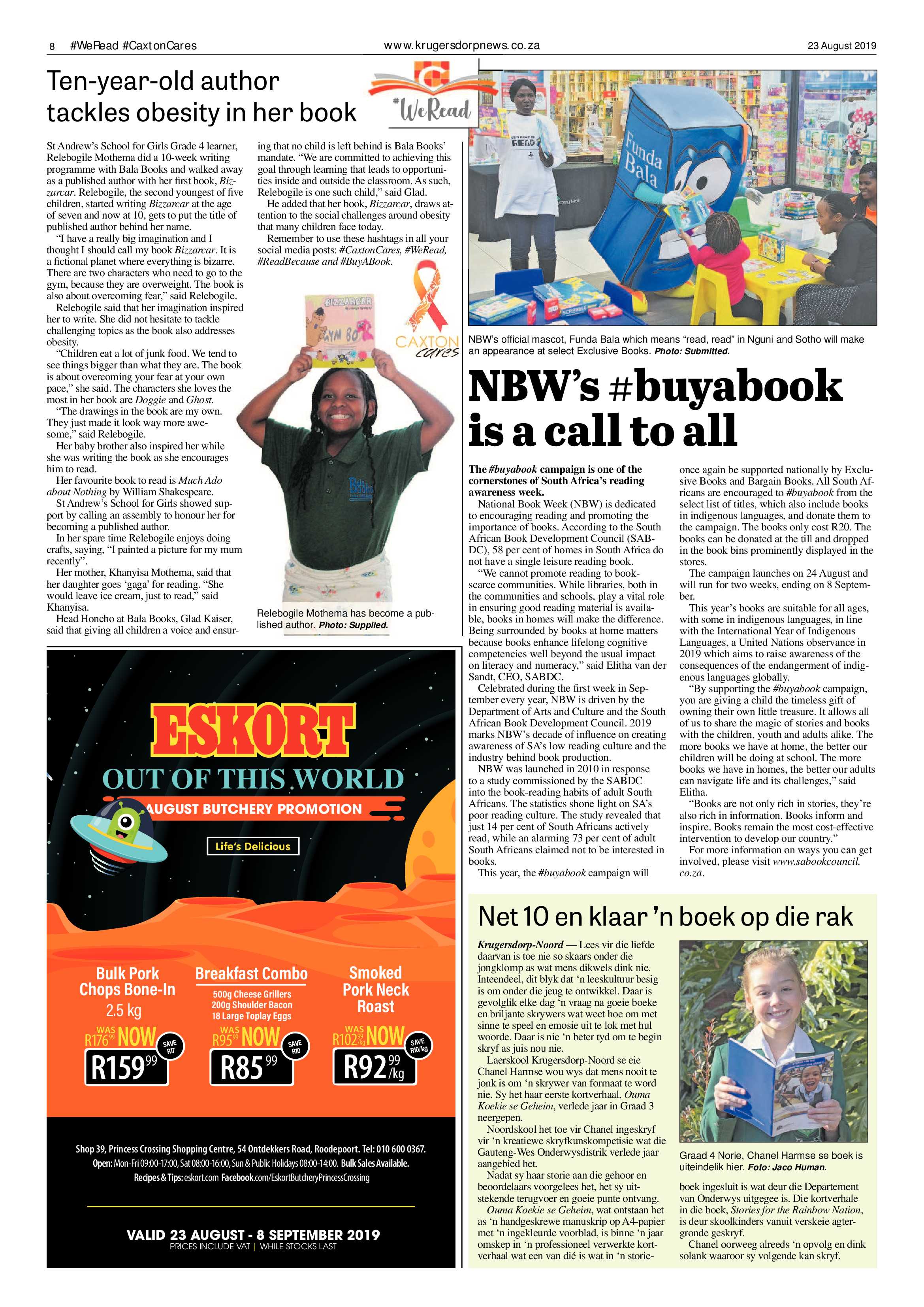 Krugersdorp News 23 August 2019 page 8
