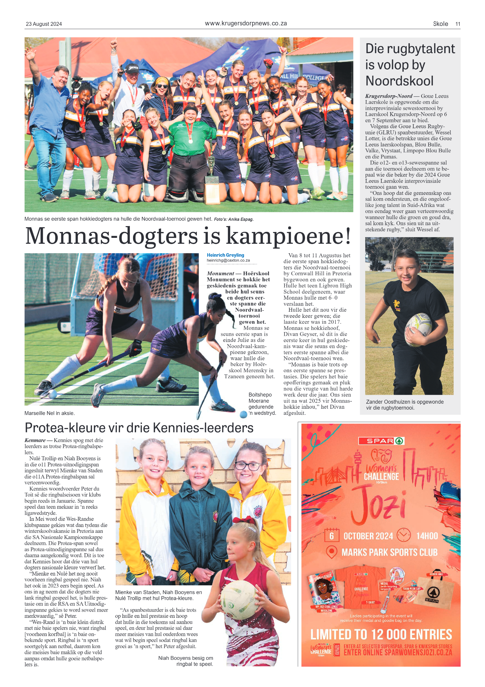 Krugersdorp News 23 August 2024 page 11