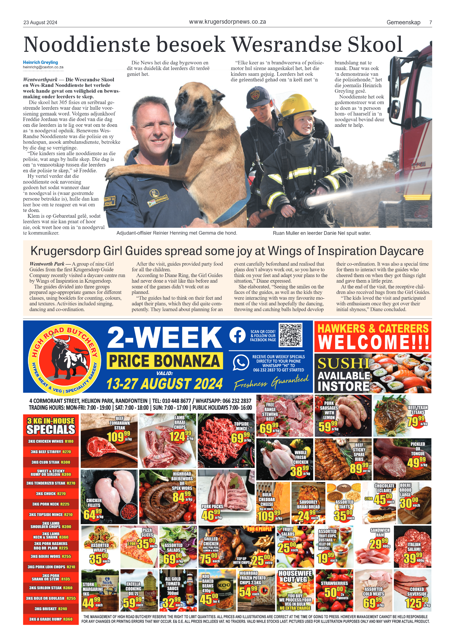 Krugersdorp News 23 August 2024 page 7