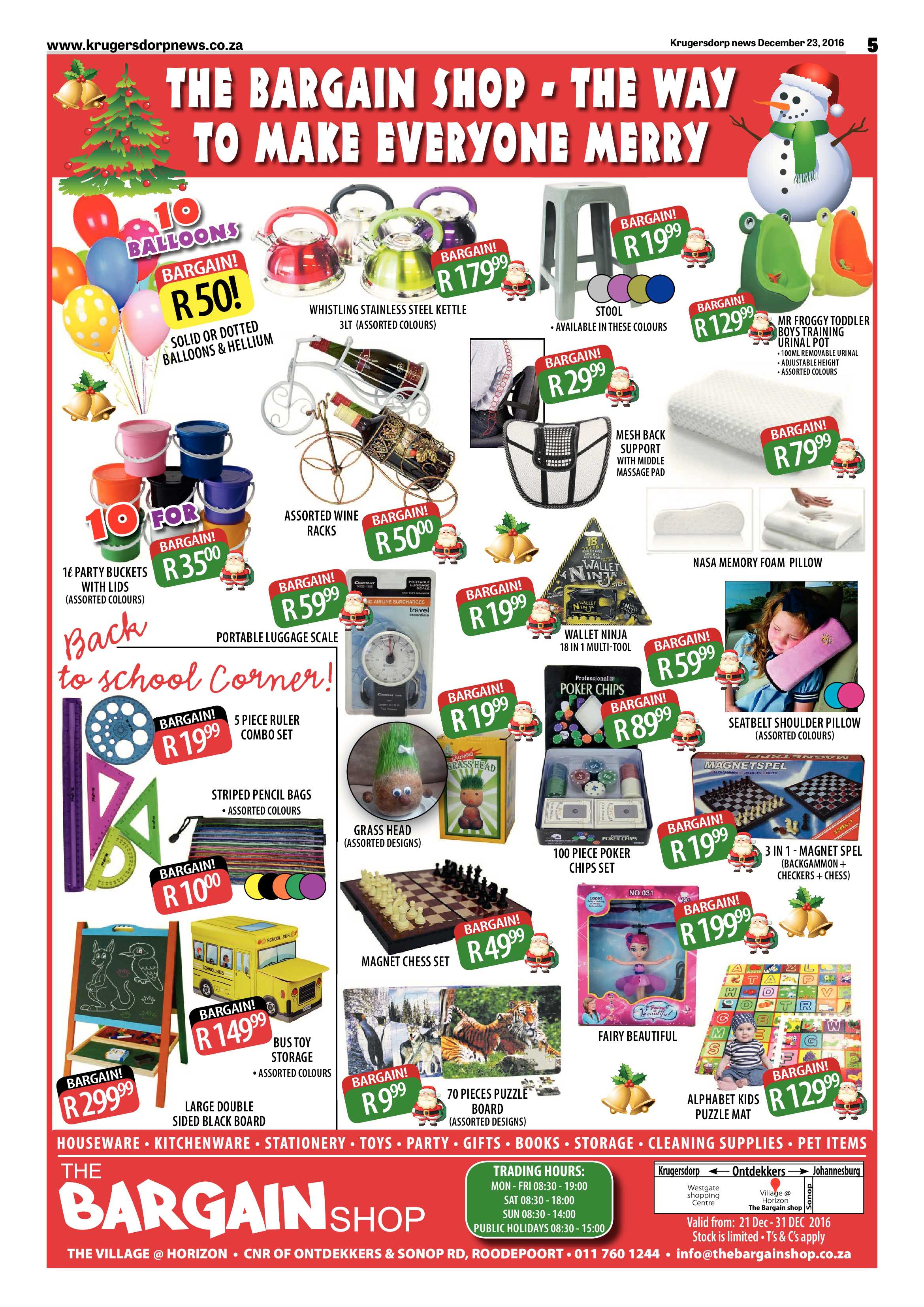 Krugersdorp News 23 December 2016 page 5
