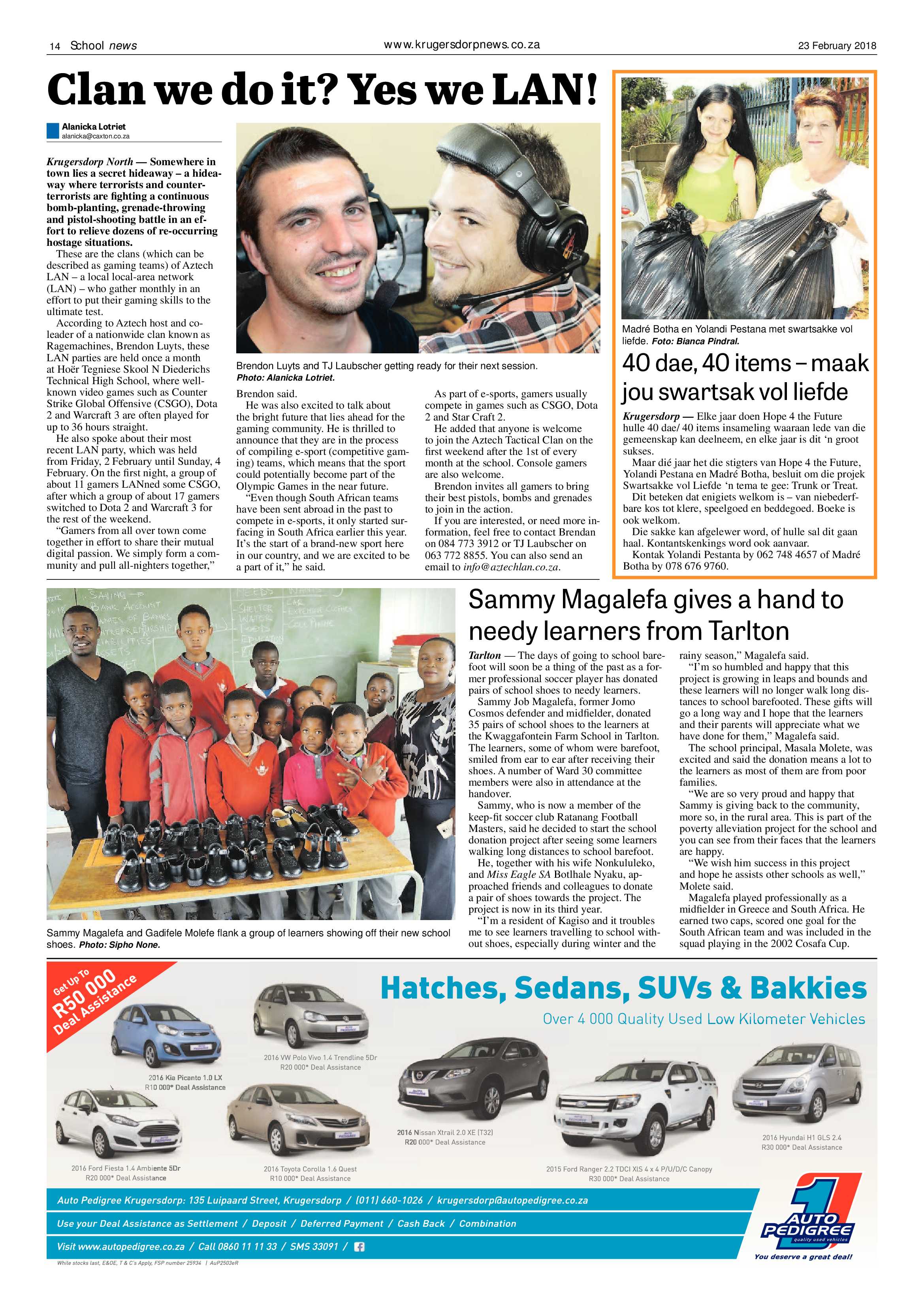 Krugersdorp News 23 February 2018 page 14